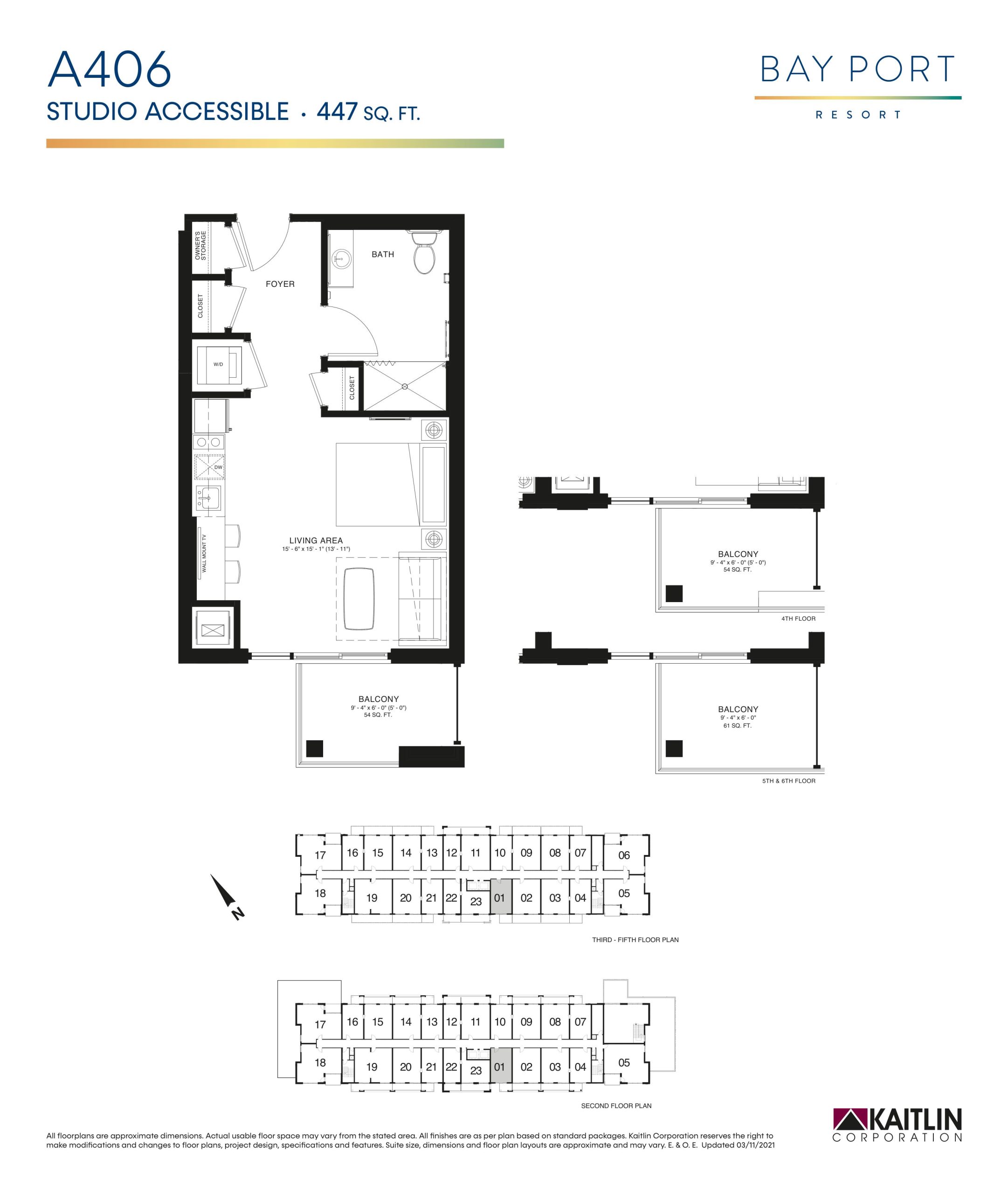 A406 floor plan