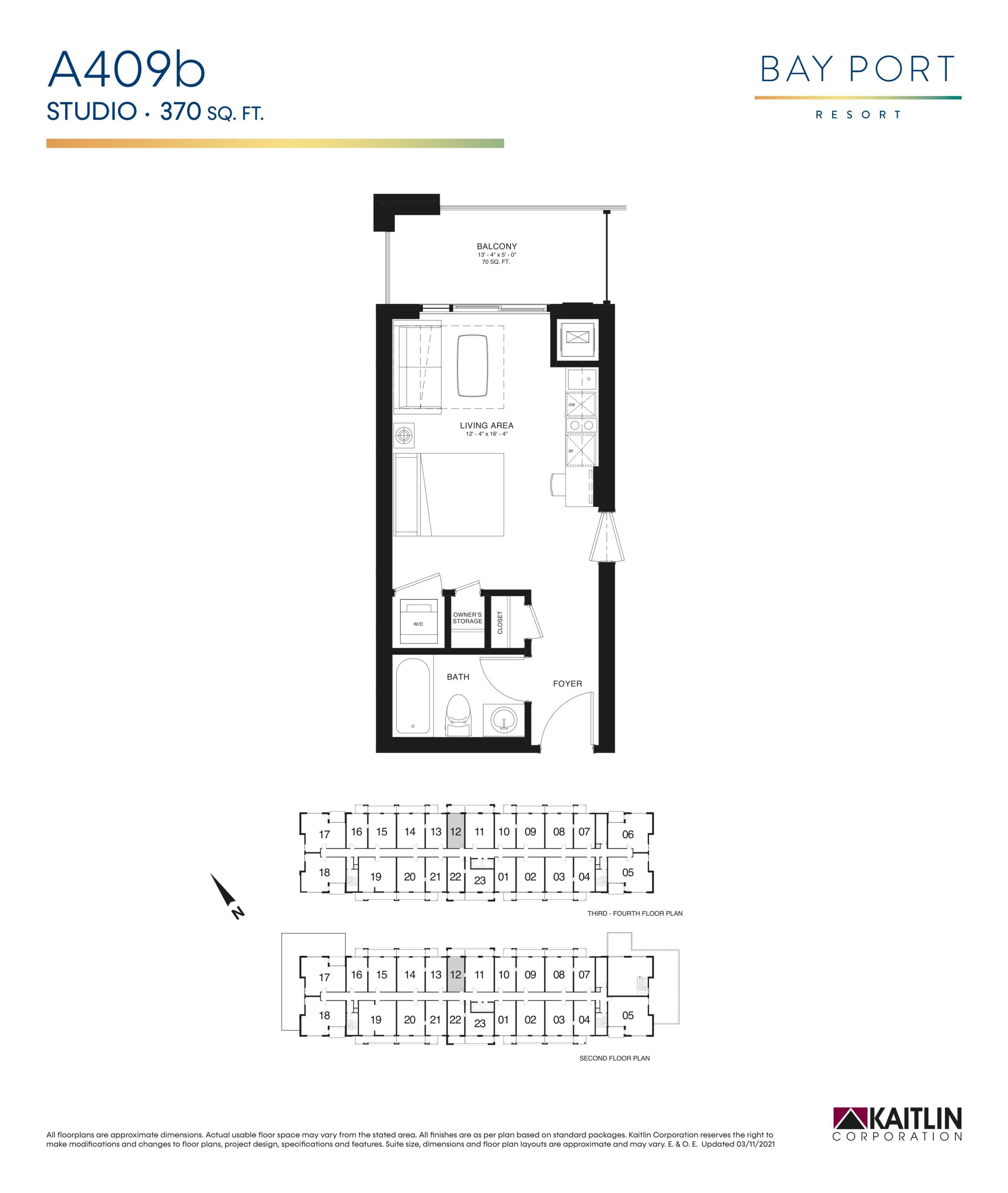 A409b floor plan