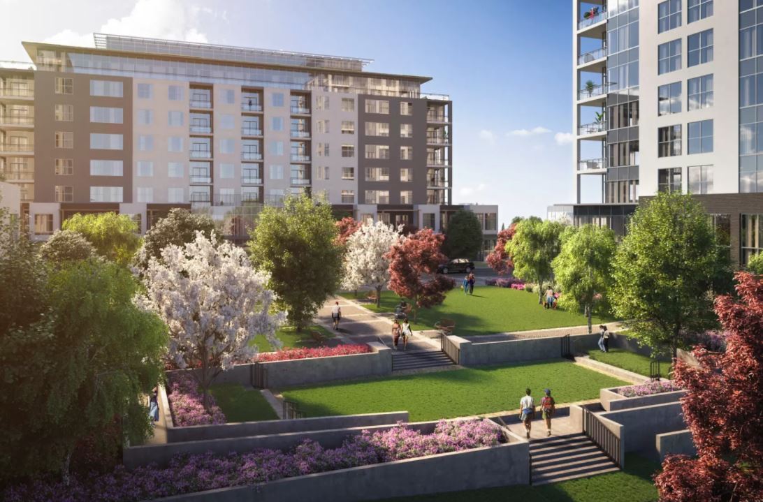 Gordon Square in Guelph — rendering 3