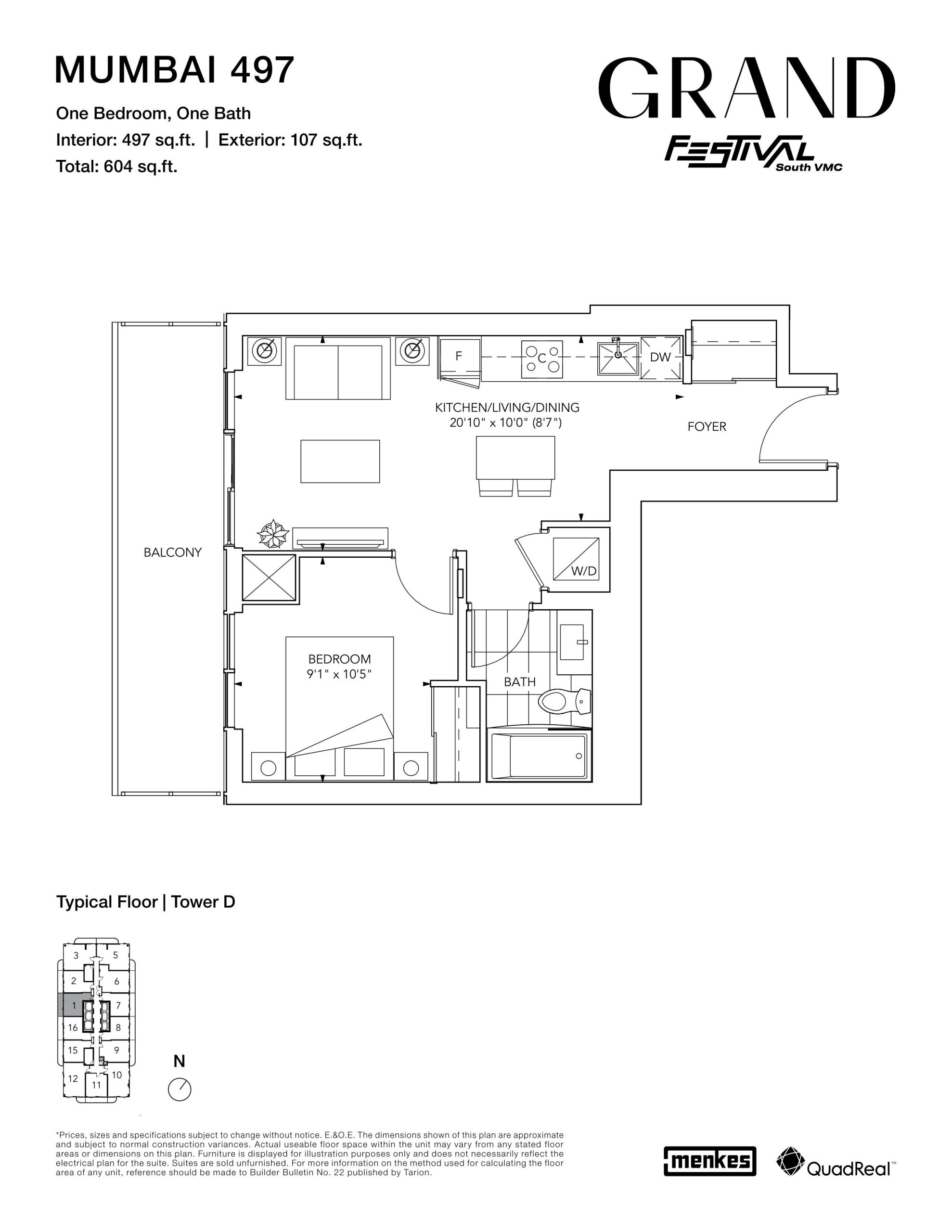Mumbai 497 floor plan
