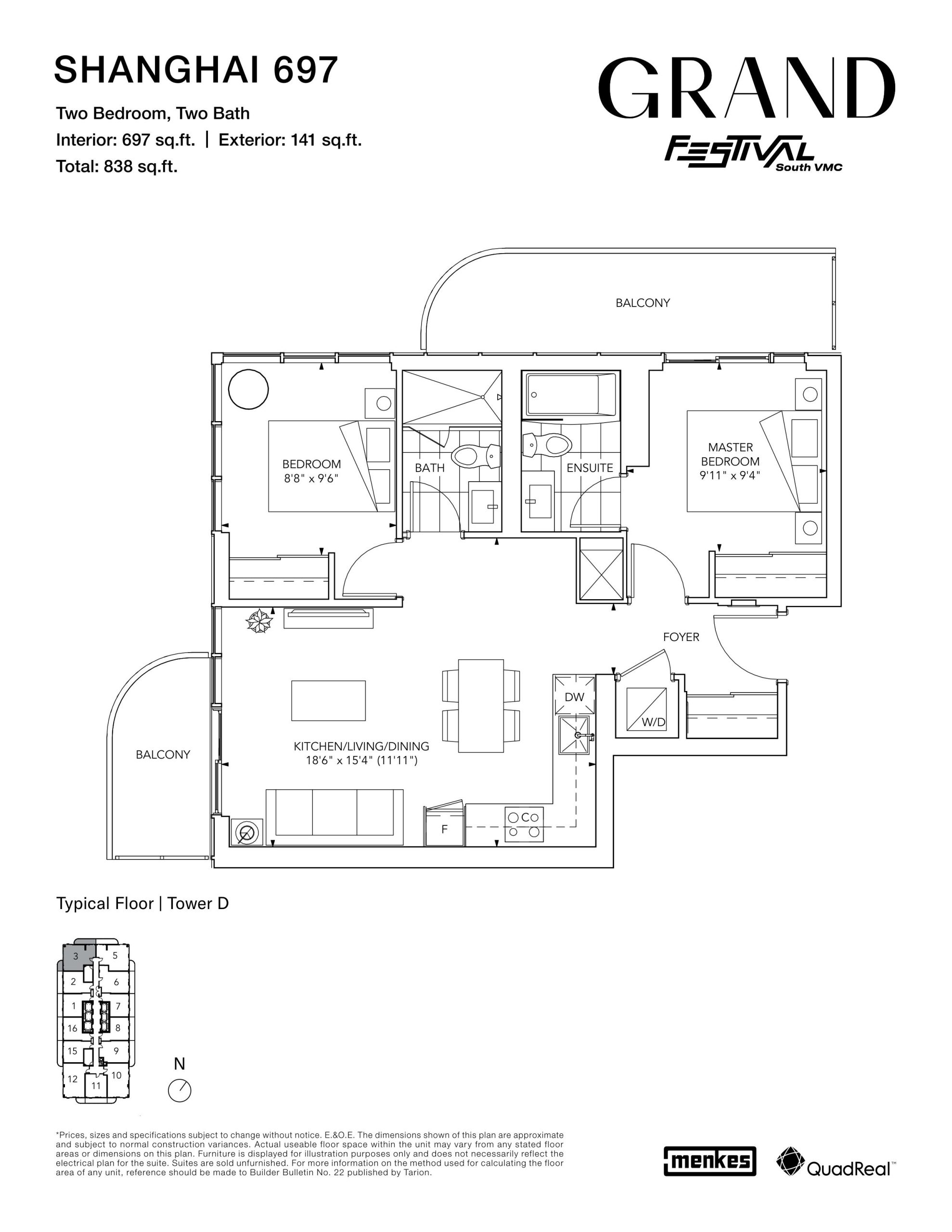 Shanghai 697 floor plan