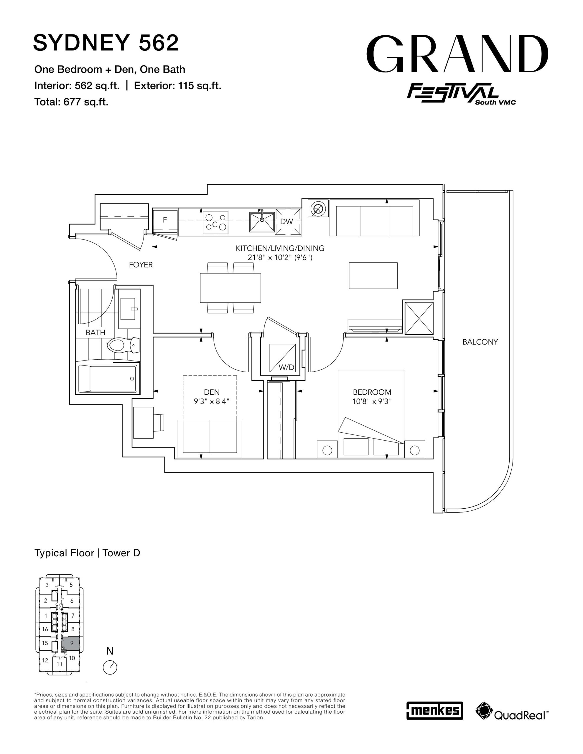 Sydney 562 floor plan