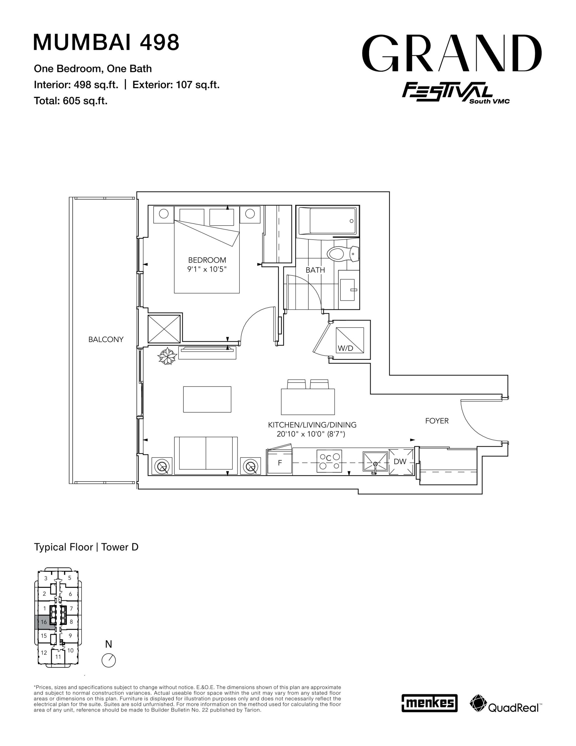 Mumbai 498 floor plan