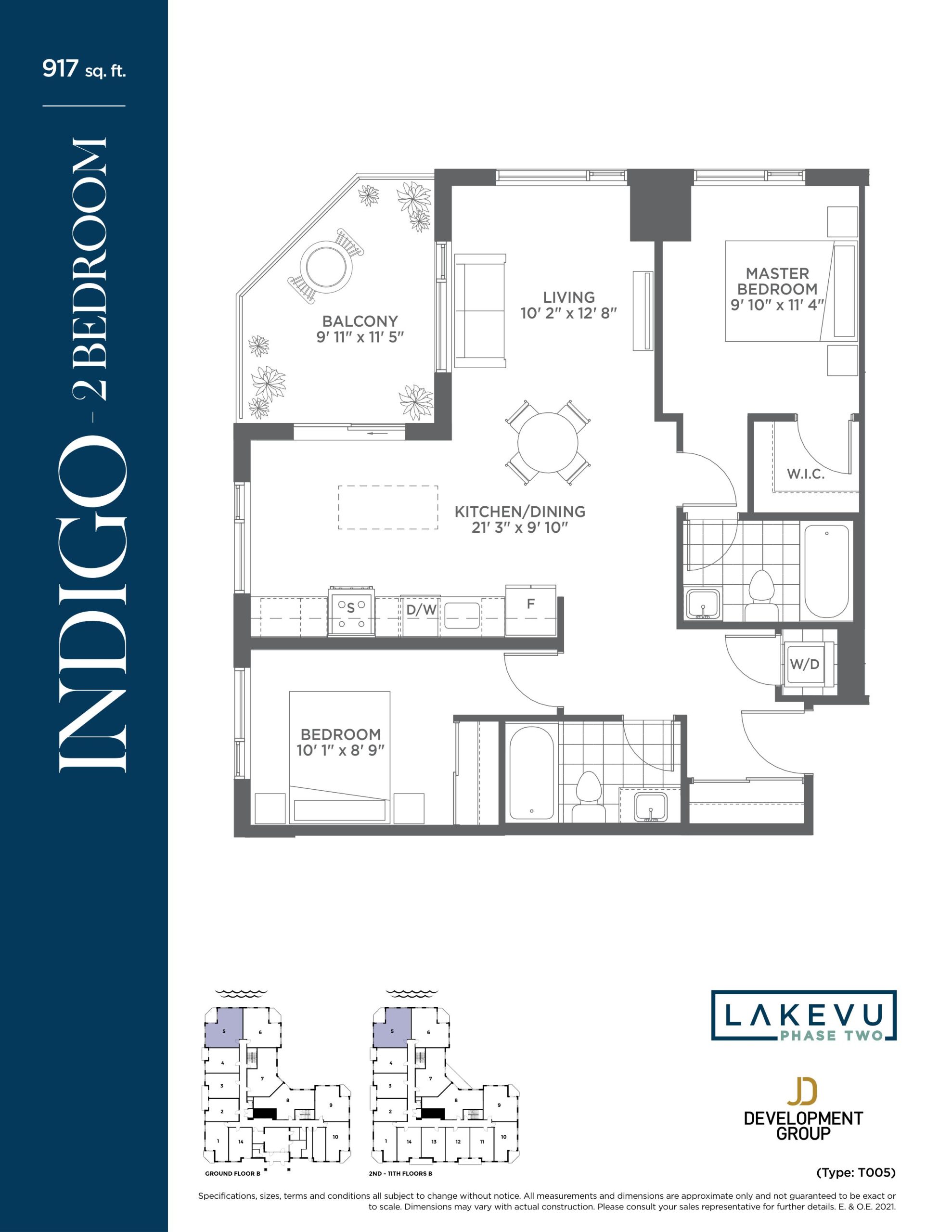 Indigo floor plan