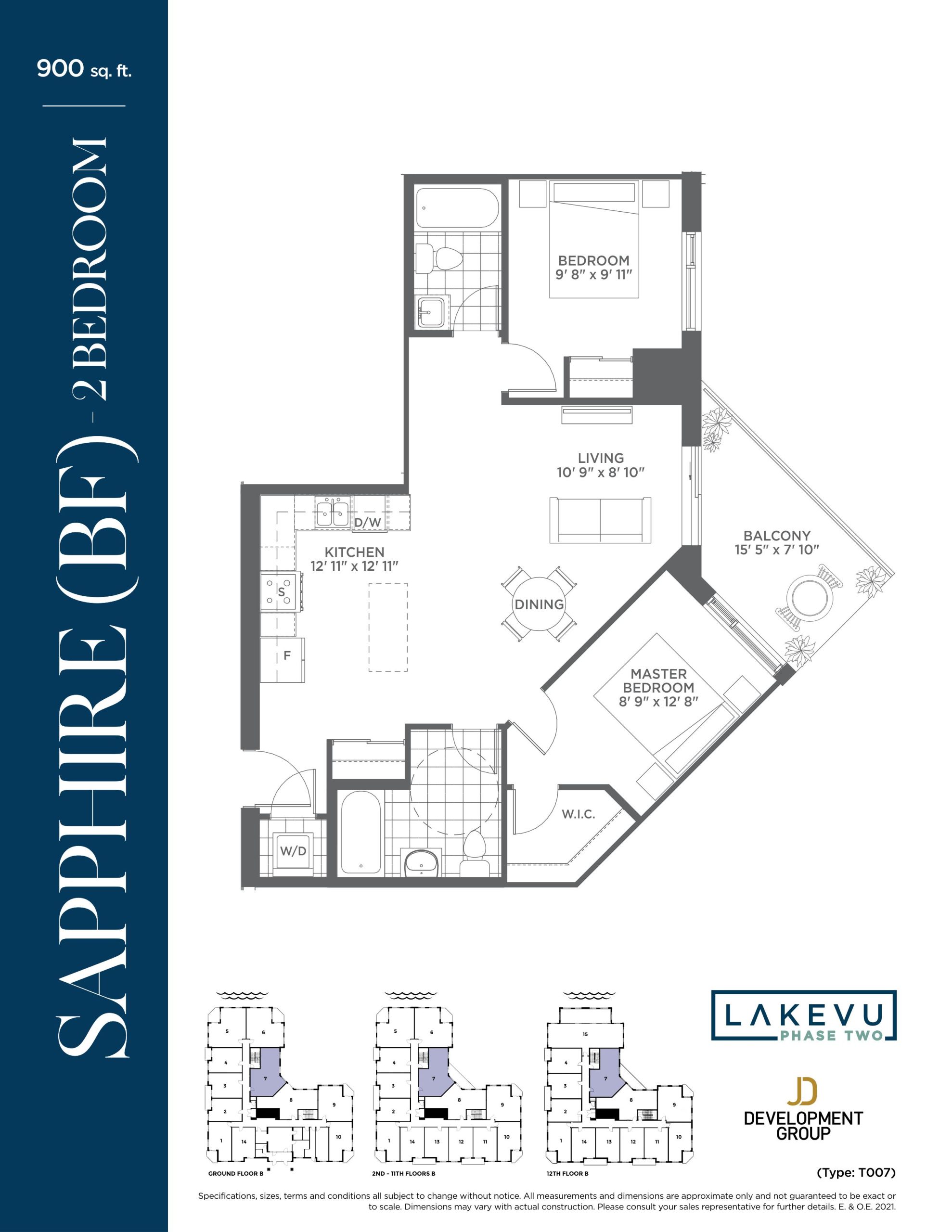Sapphire (BF) floor plan