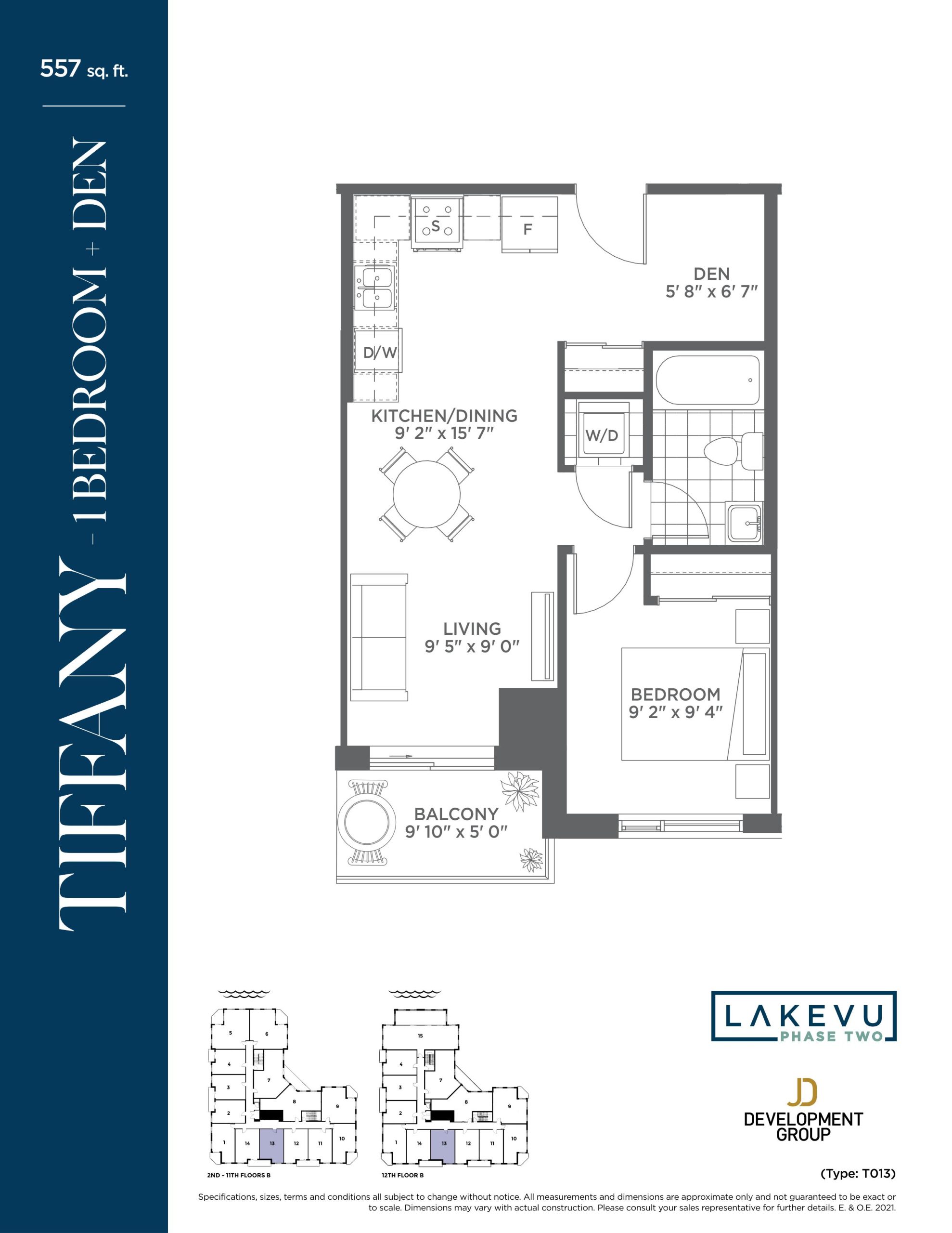 Tiffany floor plan