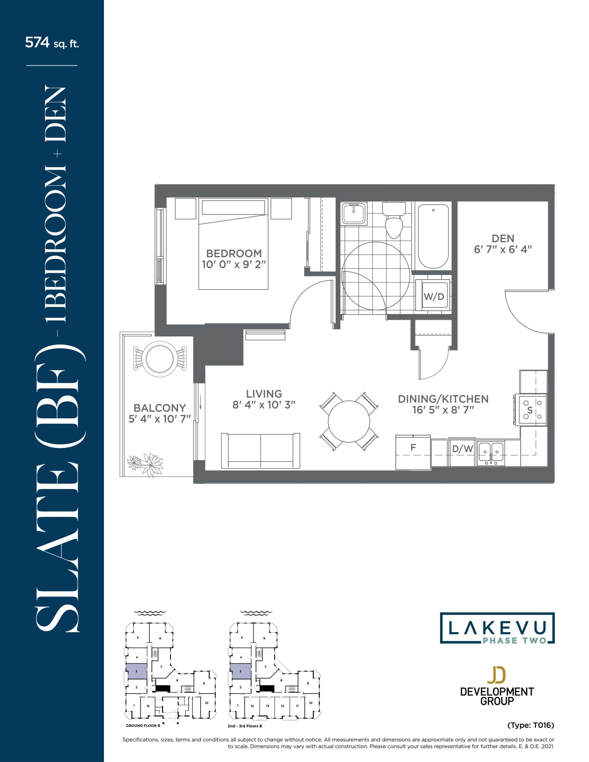 Slate (BF) floor plan