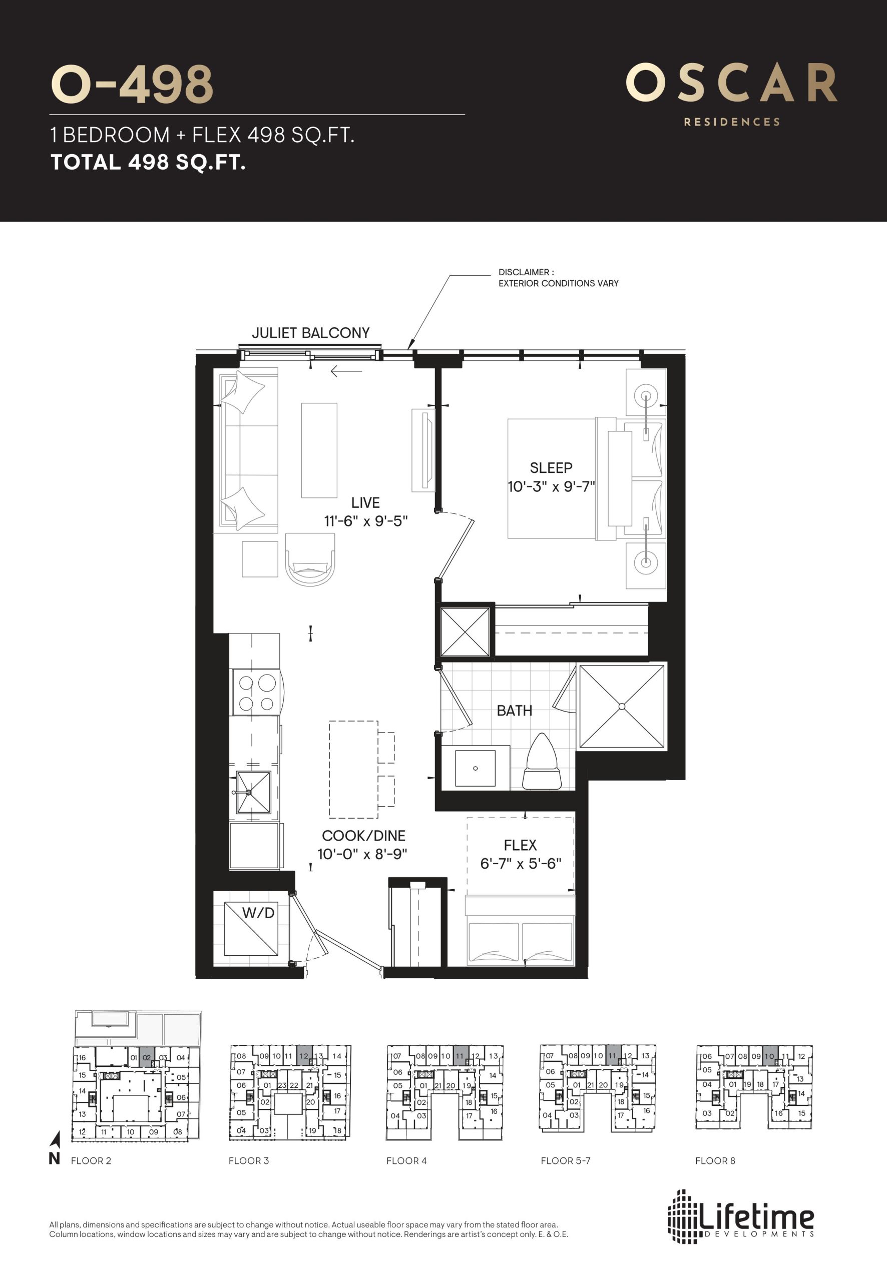 O-498 floor plan