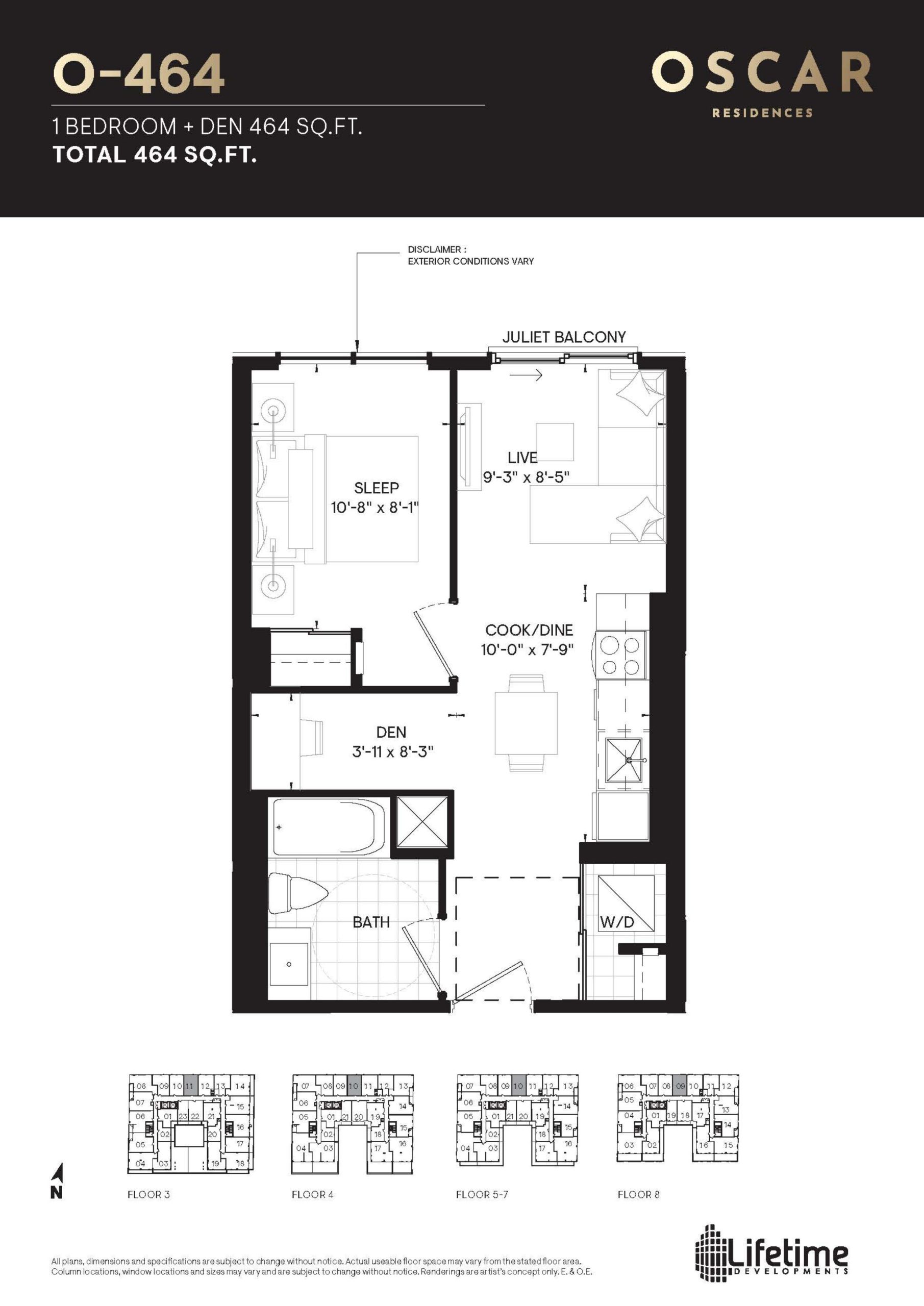 O-464 floor plan