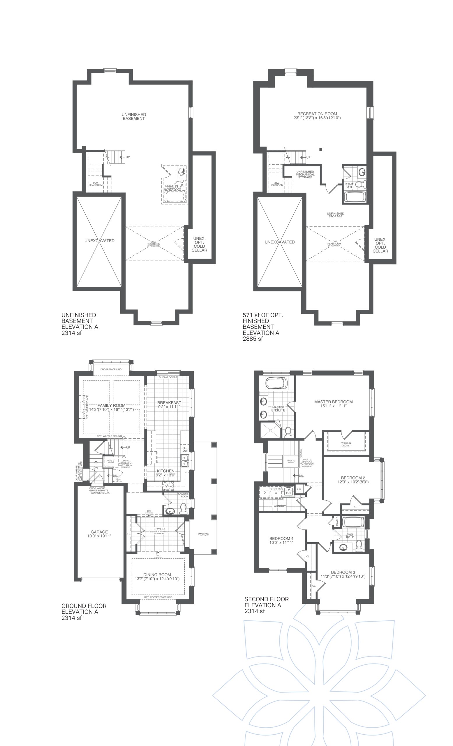 The Tofino - Corner floor plan