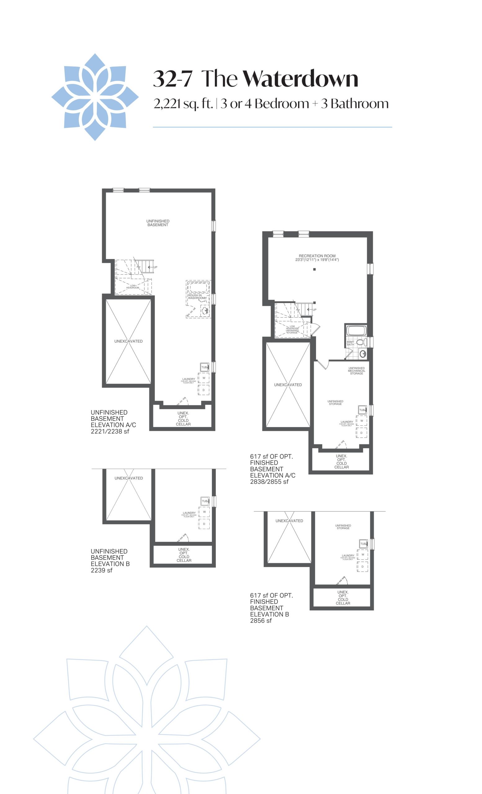 The Waterdown floor plan