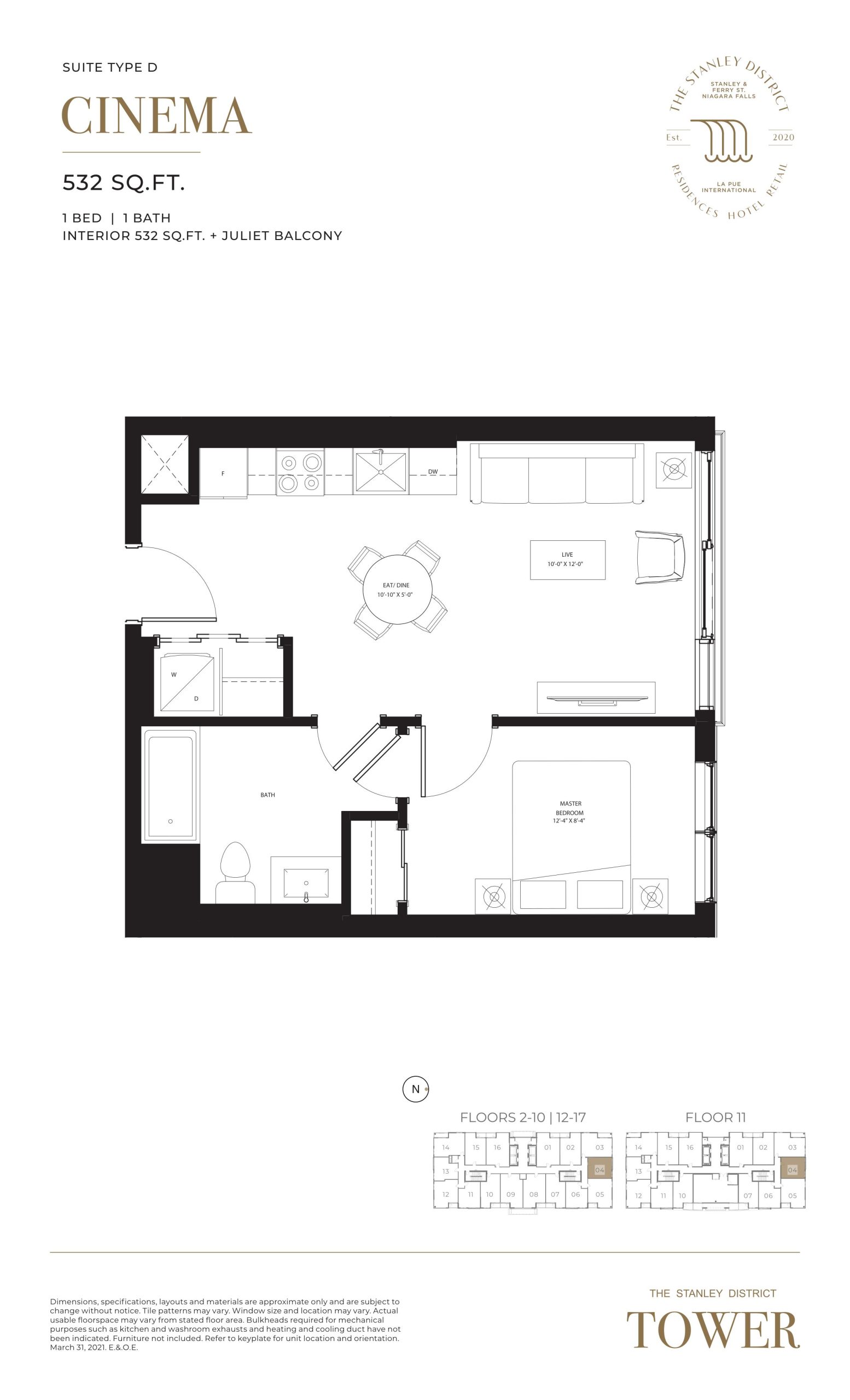 Cinema floor plan