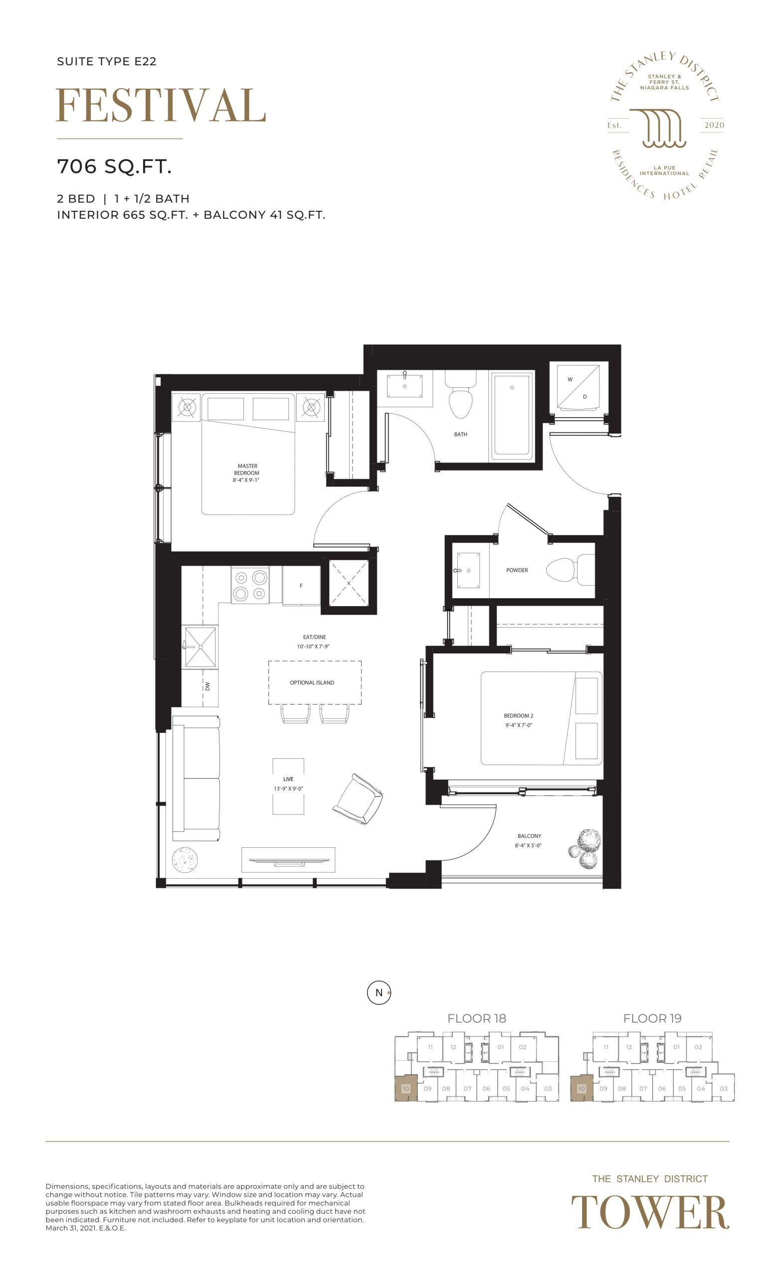 Festival floor plan