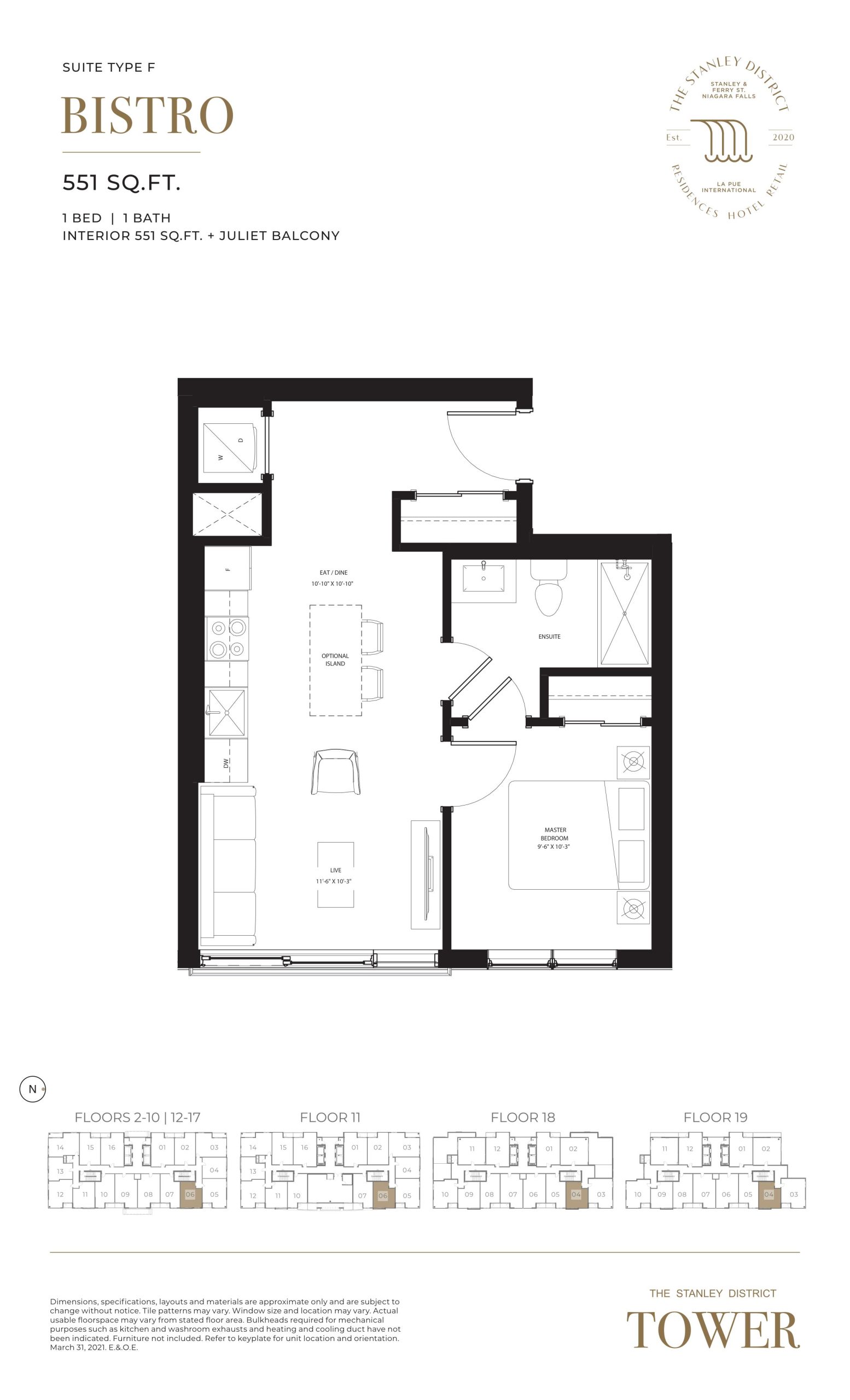 Bistro floor plan