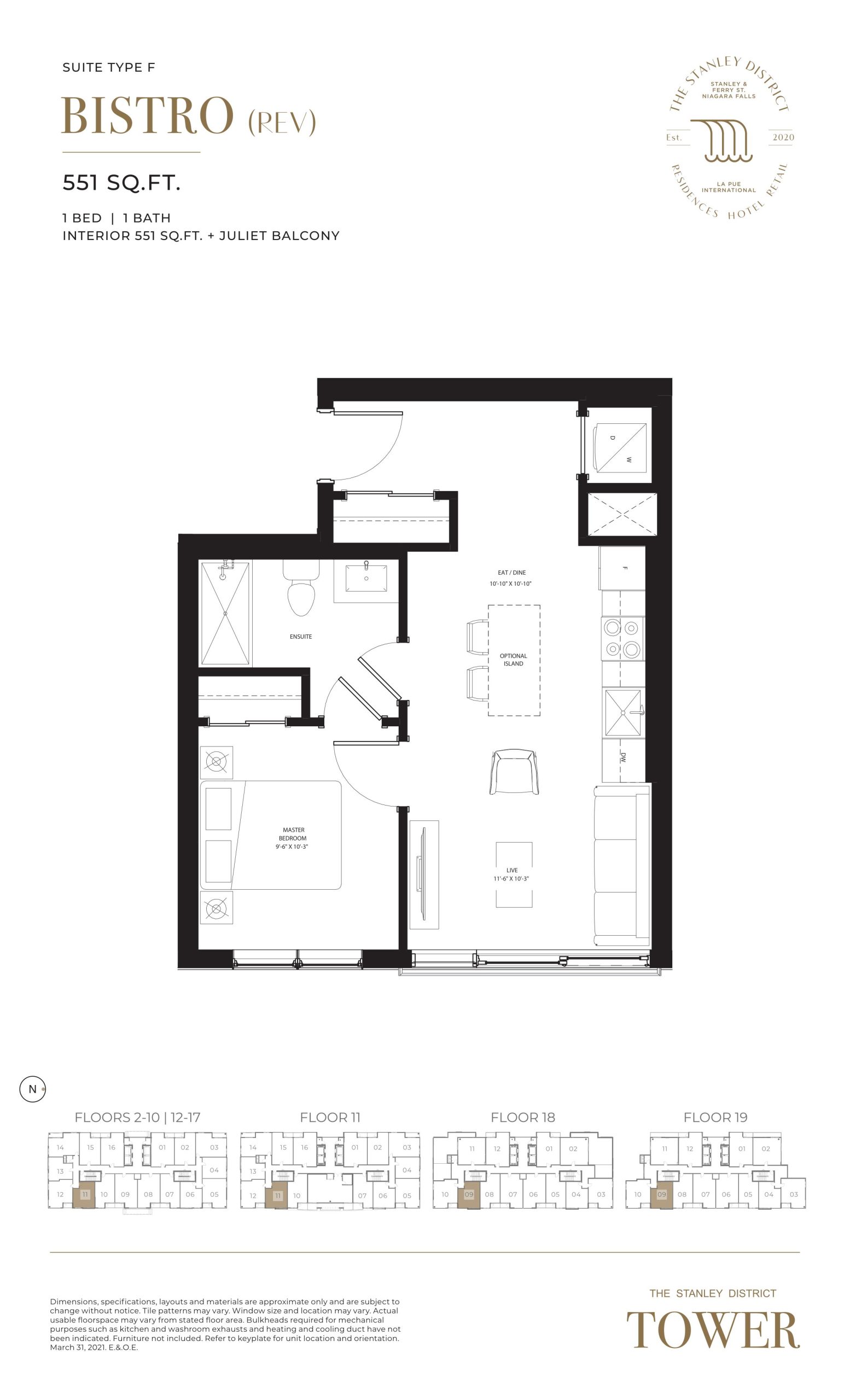 Bistro (Rev) floor plan