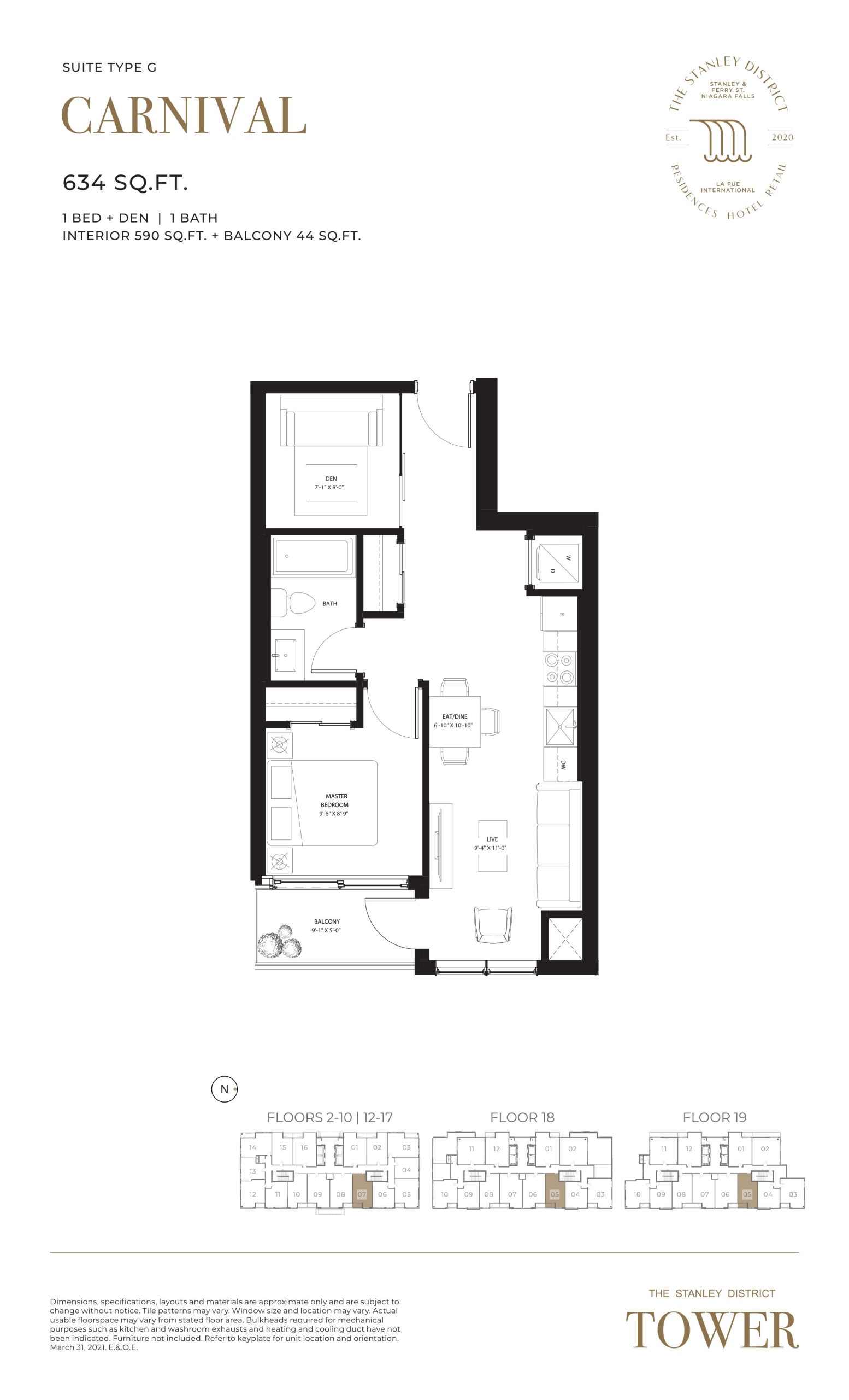 Carnival floor plan