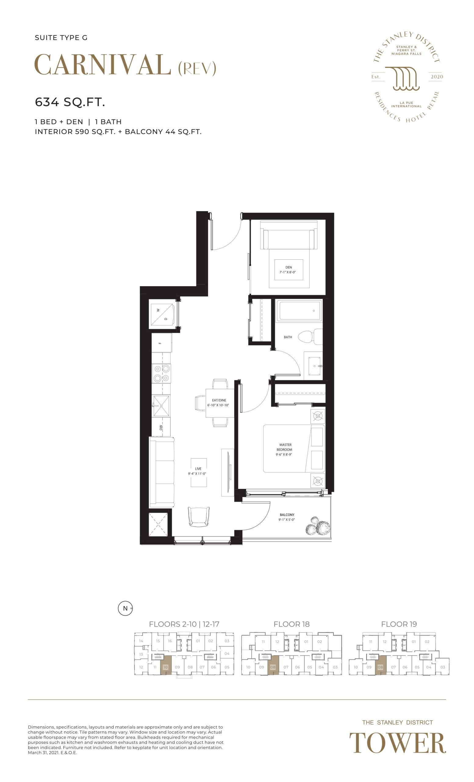 Carnival (Rev) floor plan