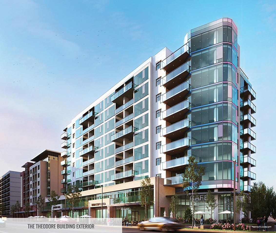The Theodore in Calgary — rendering 2