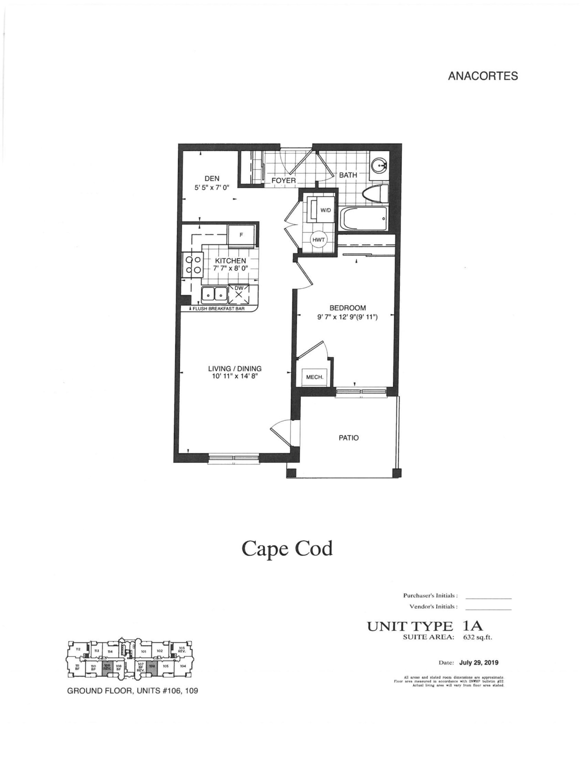 Anacortes floor plan
