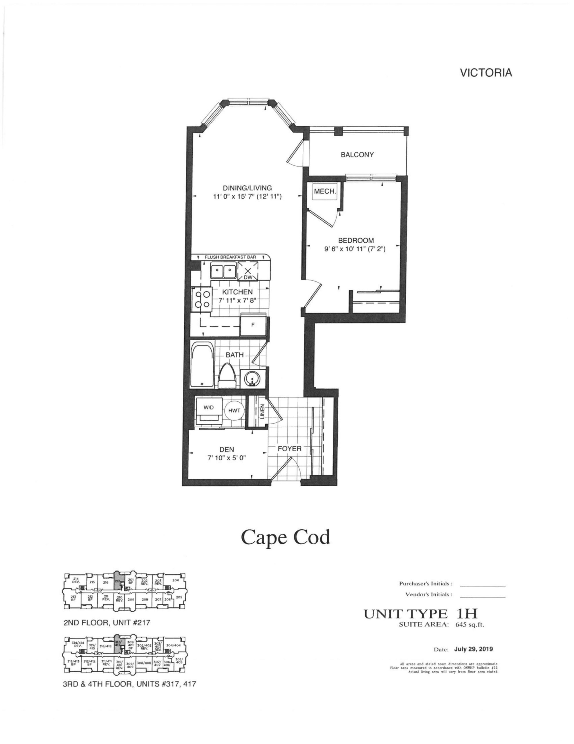 Victoria floor plan