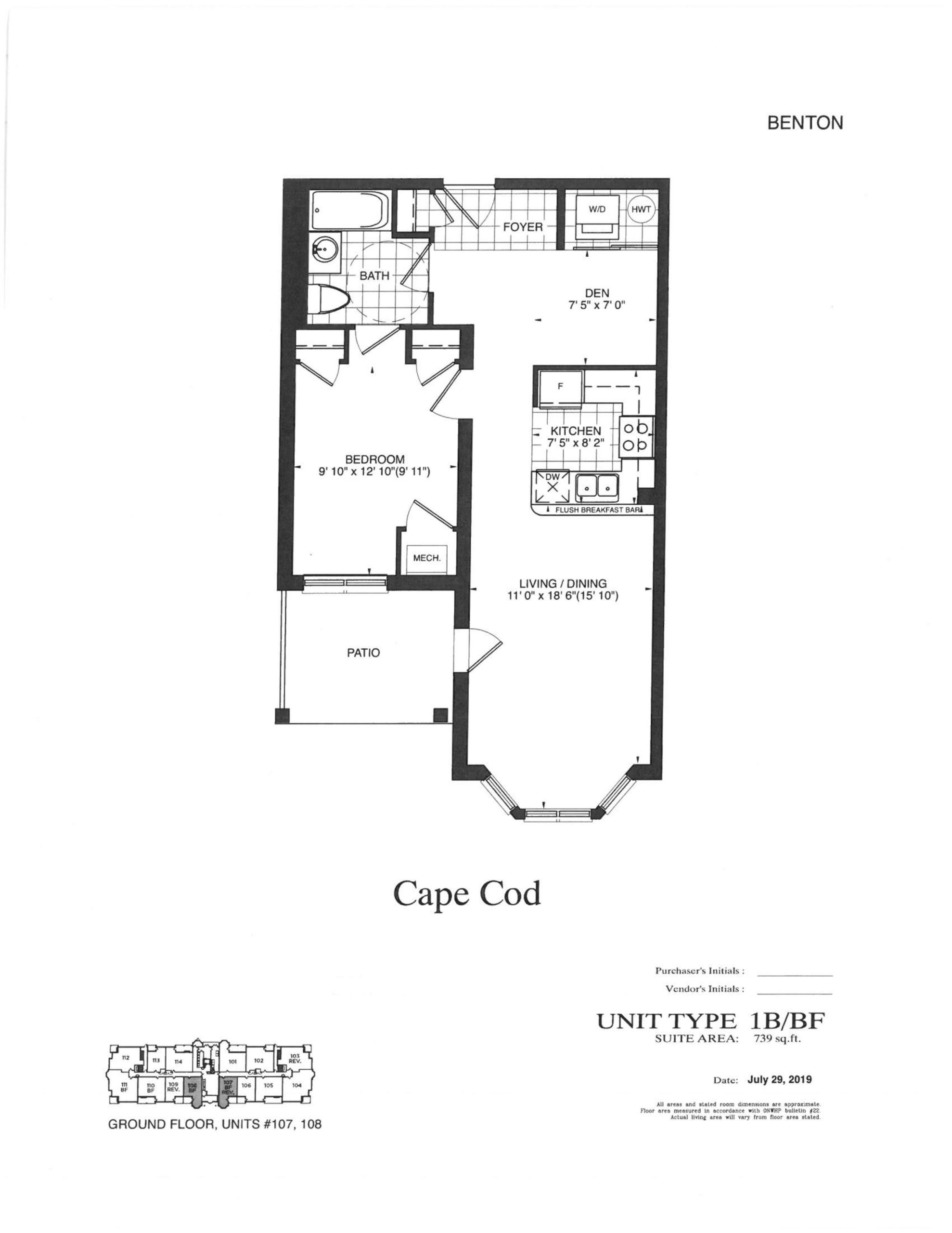 Benton floor plan