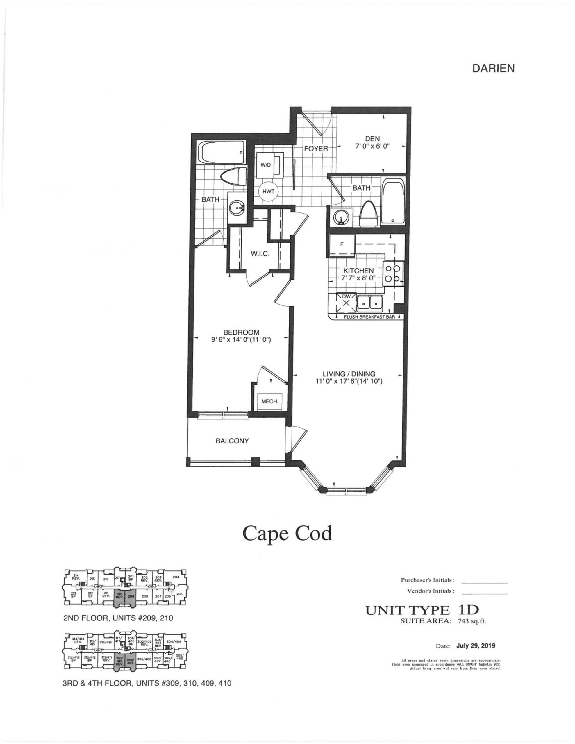 Darien floor plan