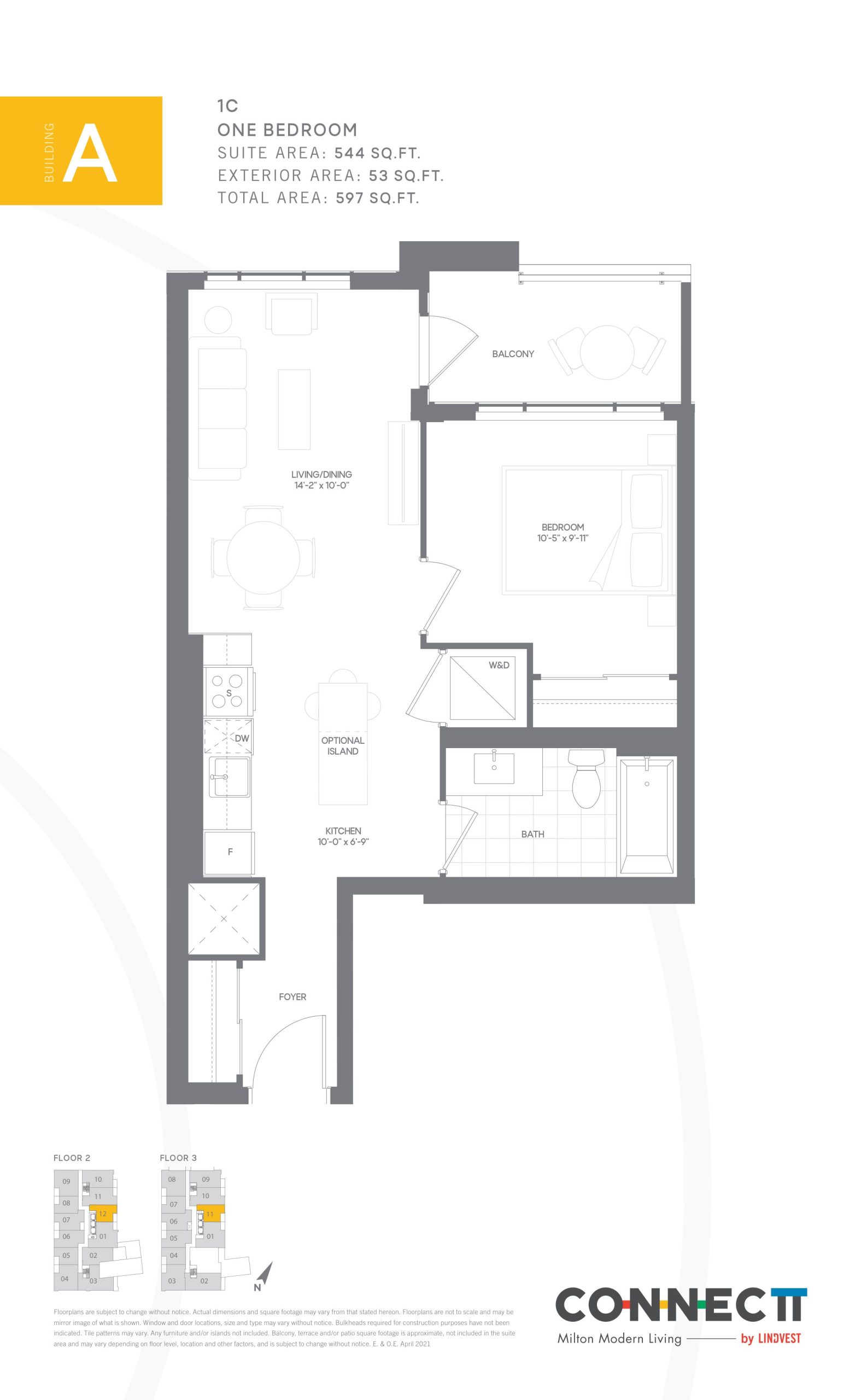 1B (B) floor plan