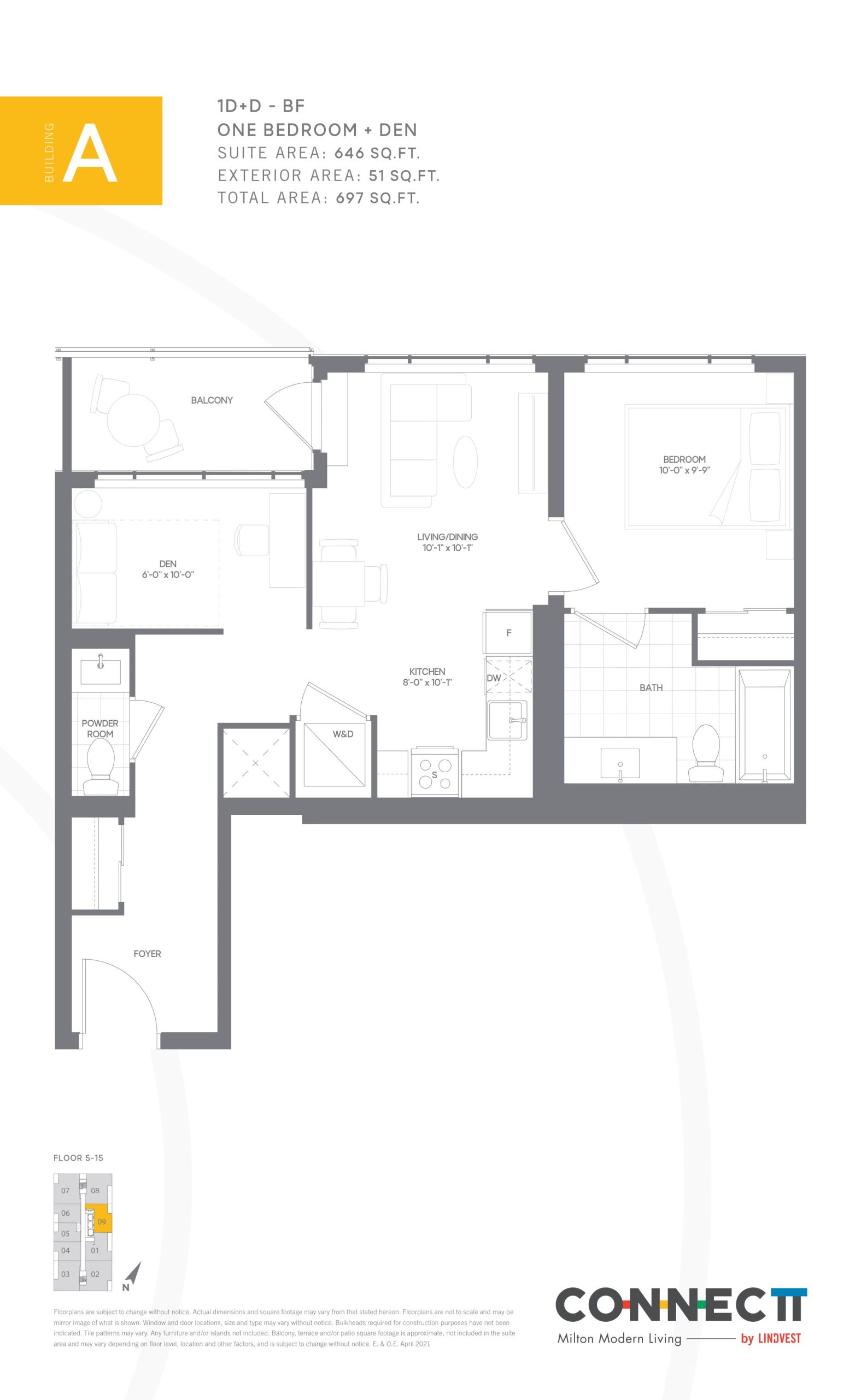 1D+D - BF floor plan