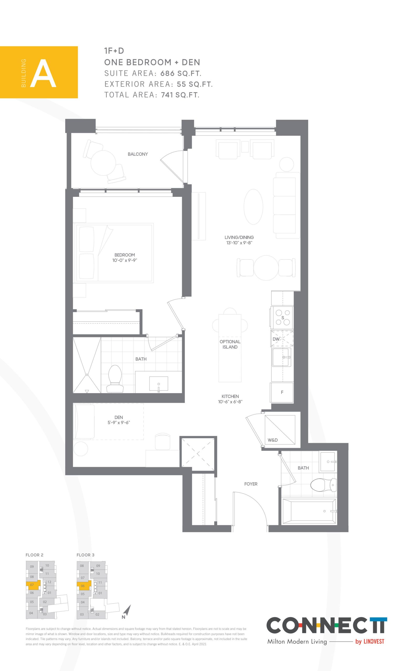 1F+D floor plan