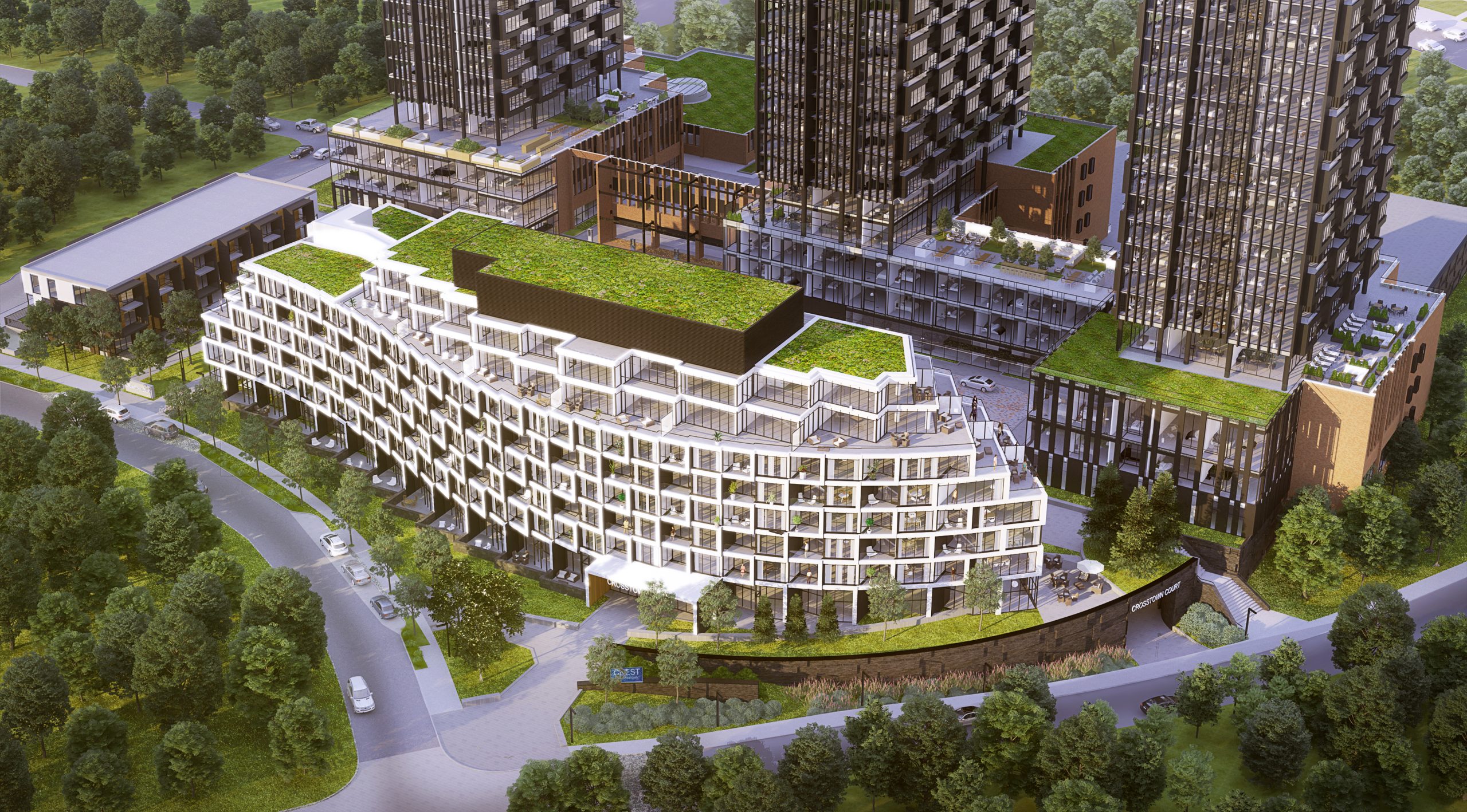 Crest at Crosstown in Toronto — rendering 4