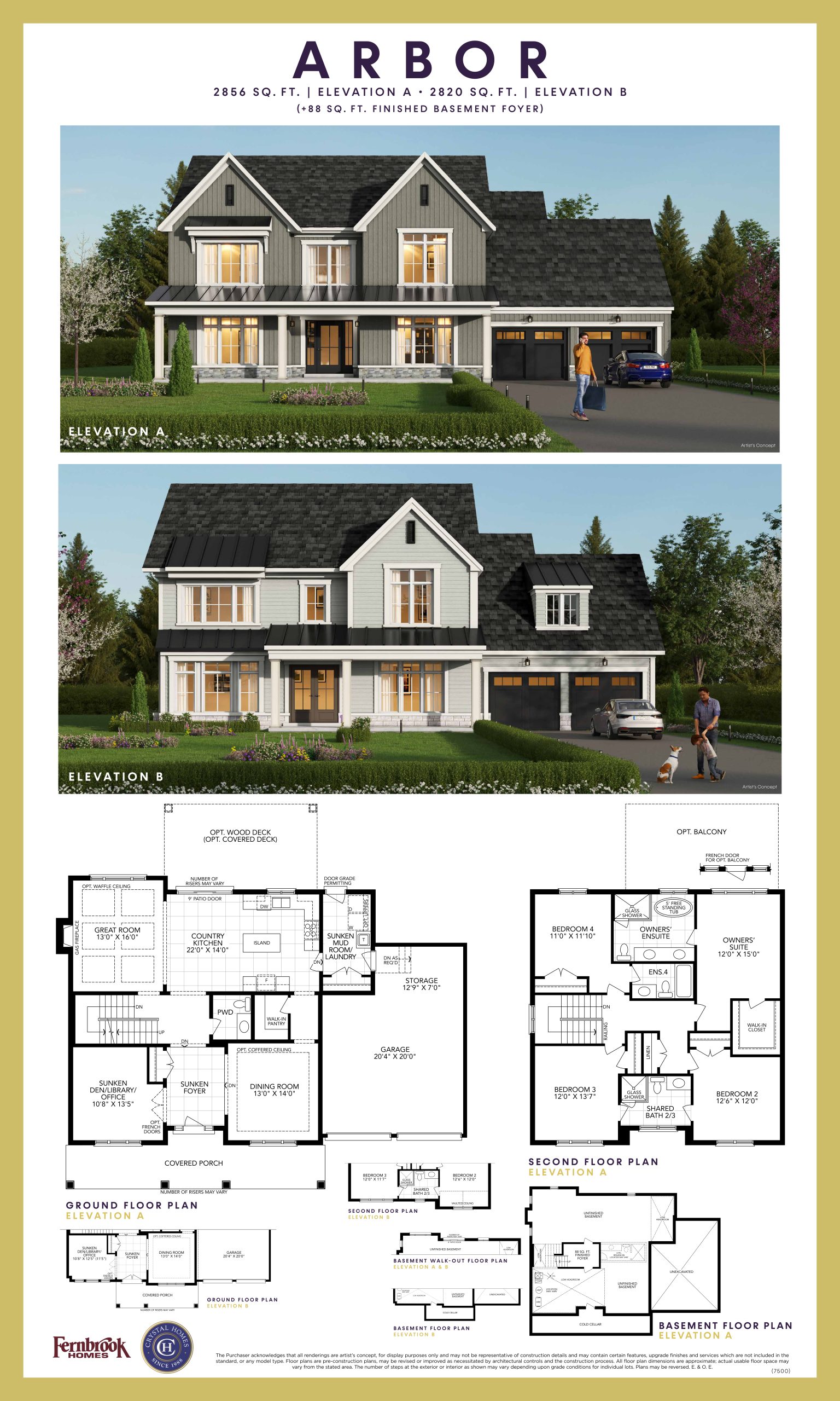 Arbor floor plan