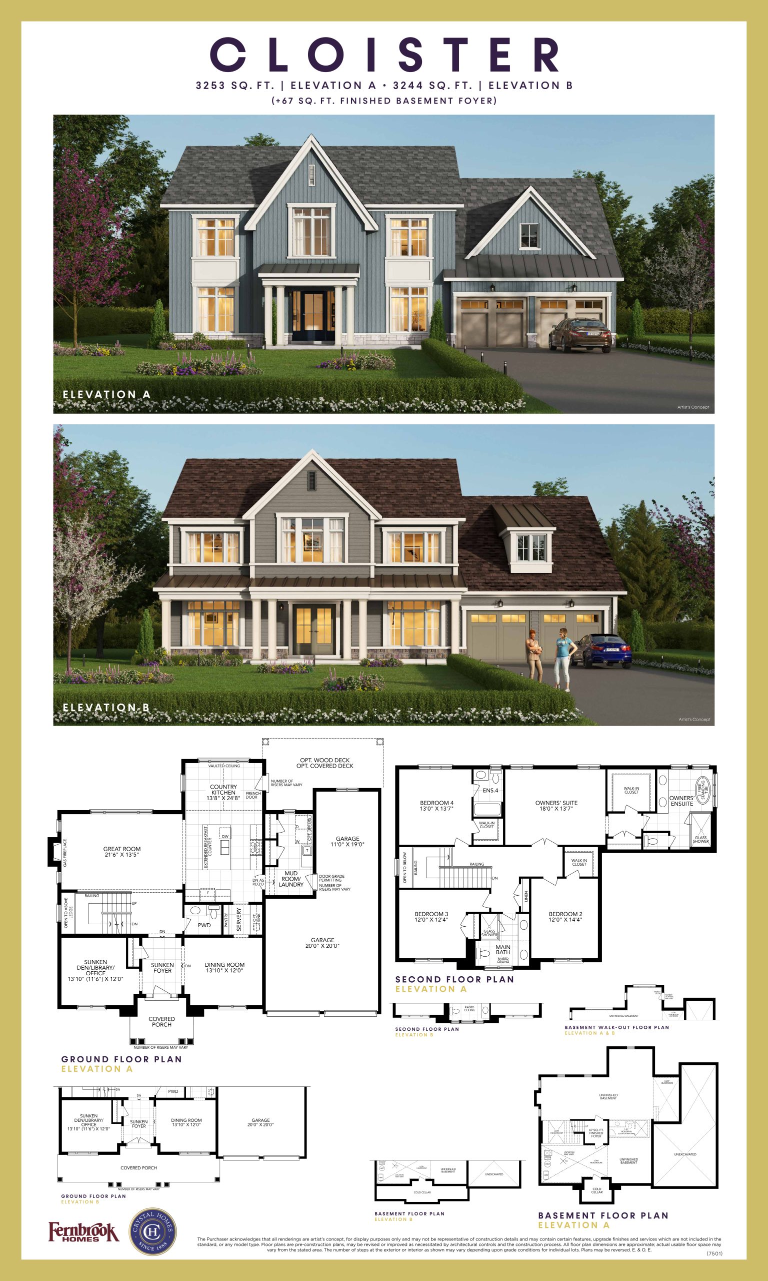Cloister floor plan
