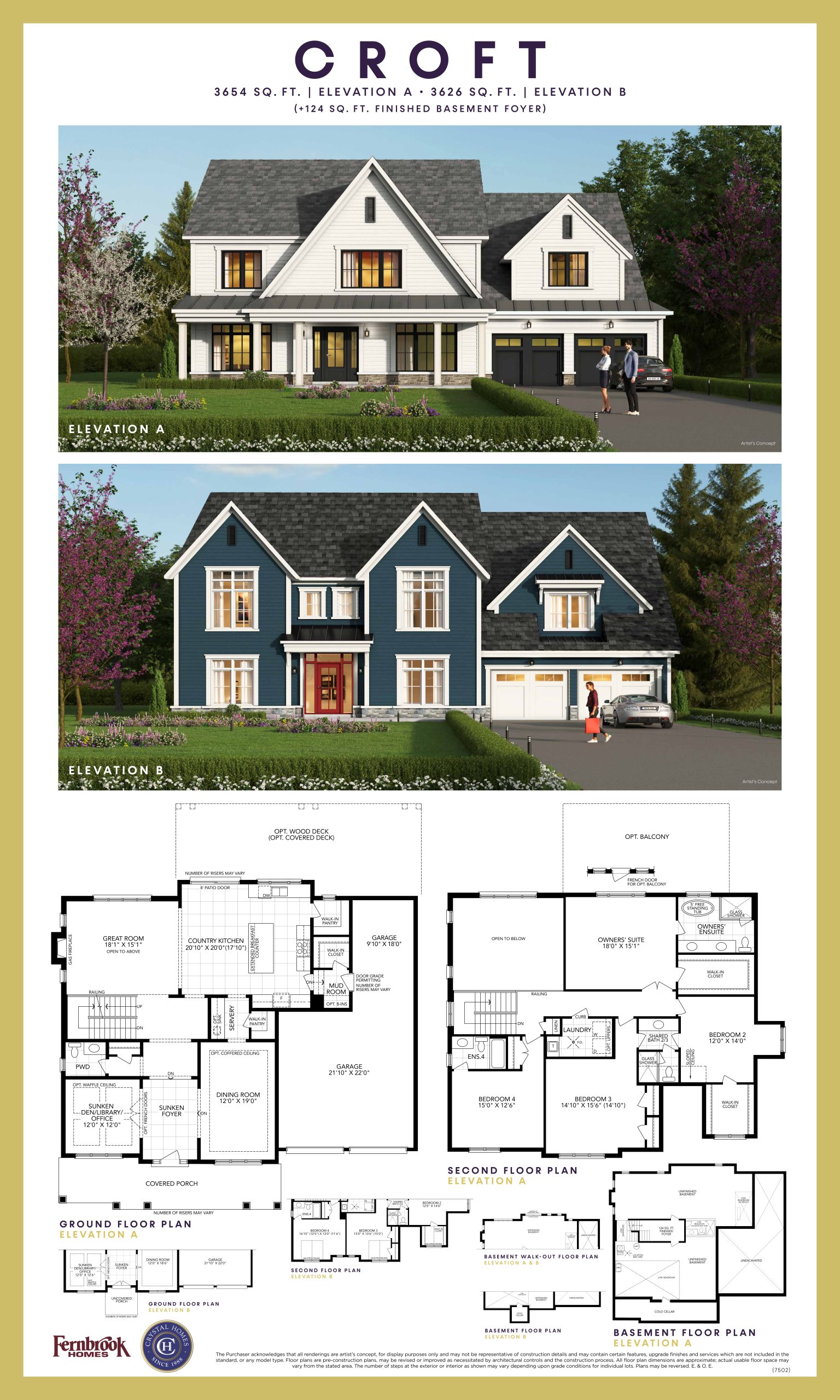 Croft floor plan