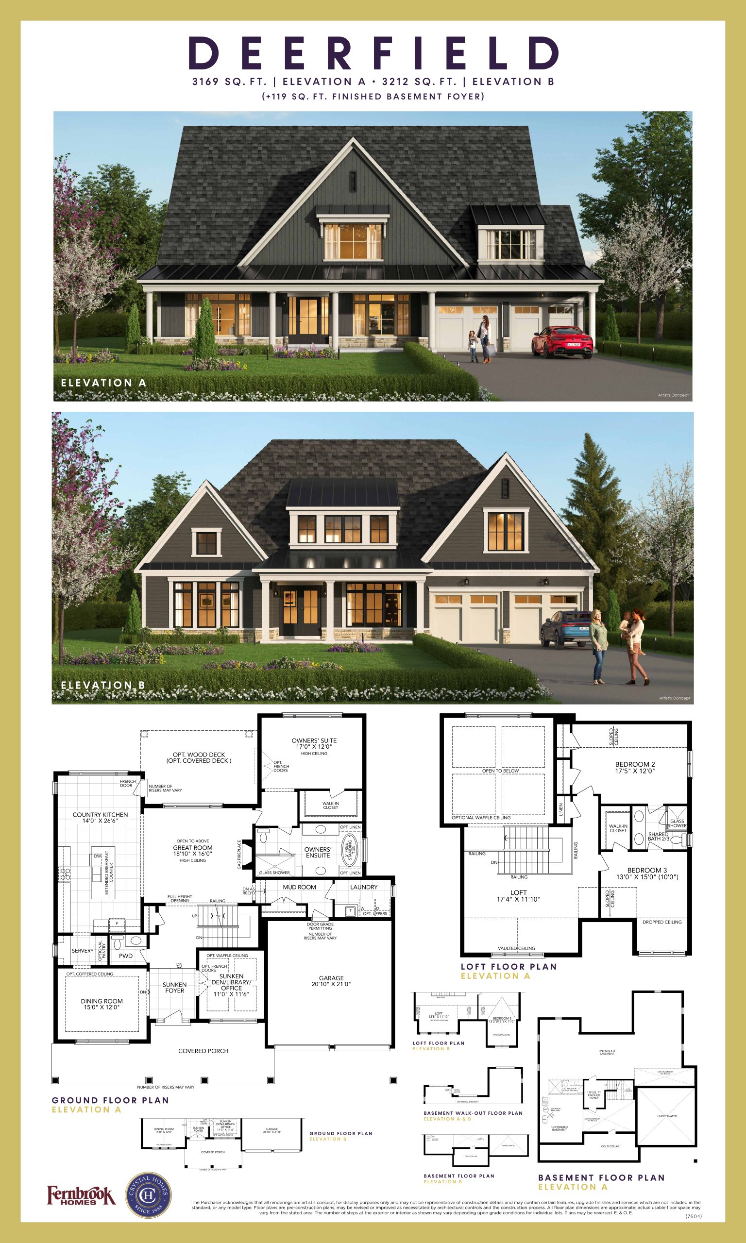 Deerfield floor plan