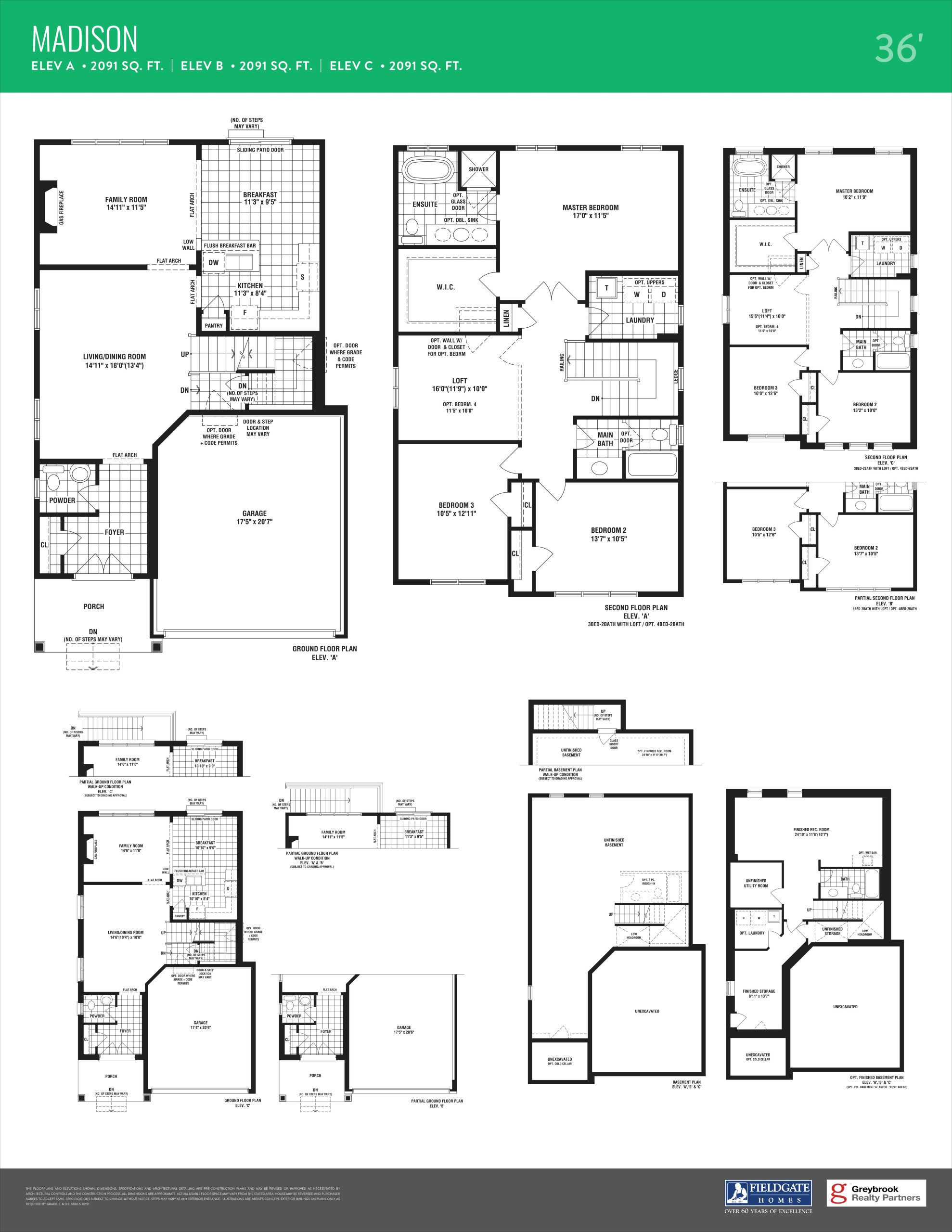 Madison floor plan