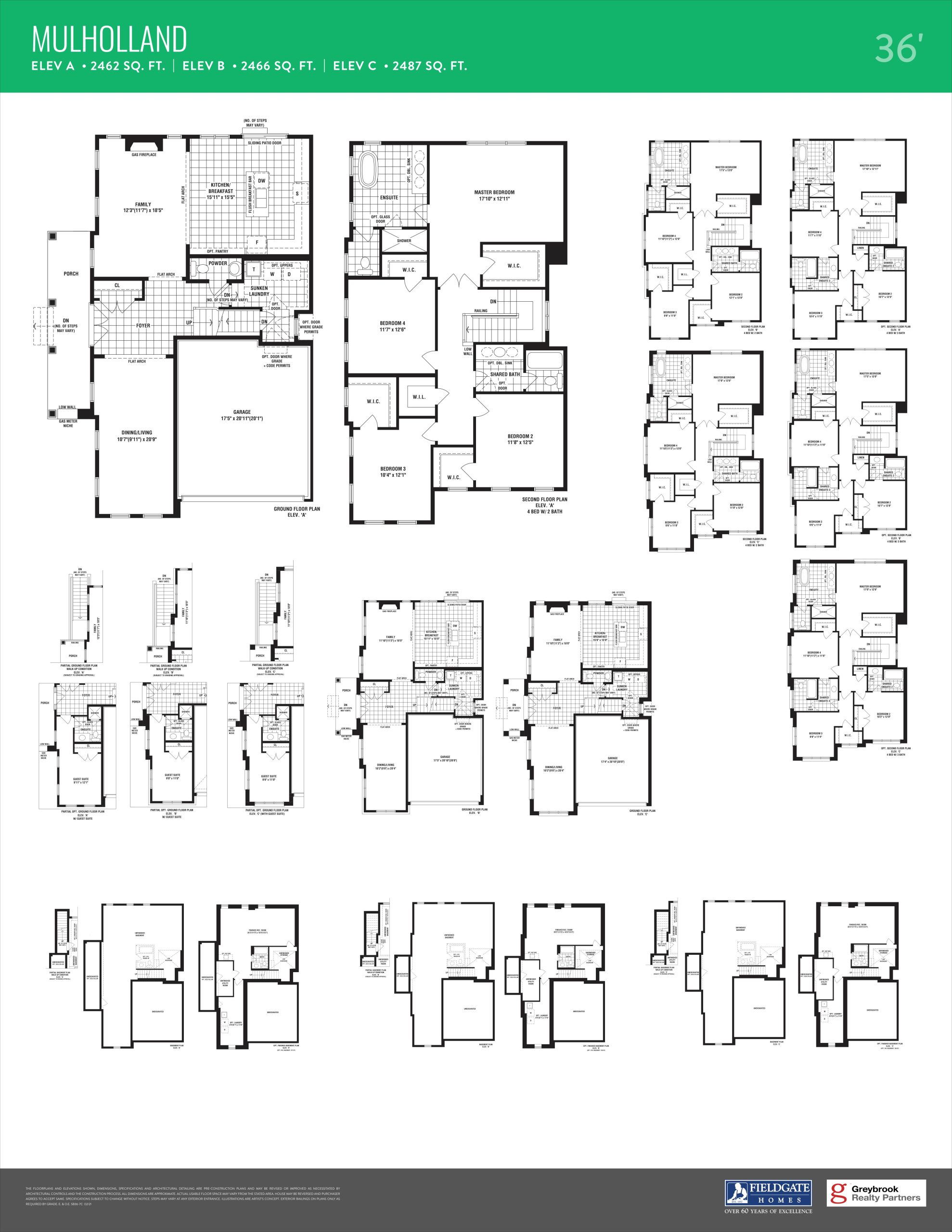 Mulholland floor plan