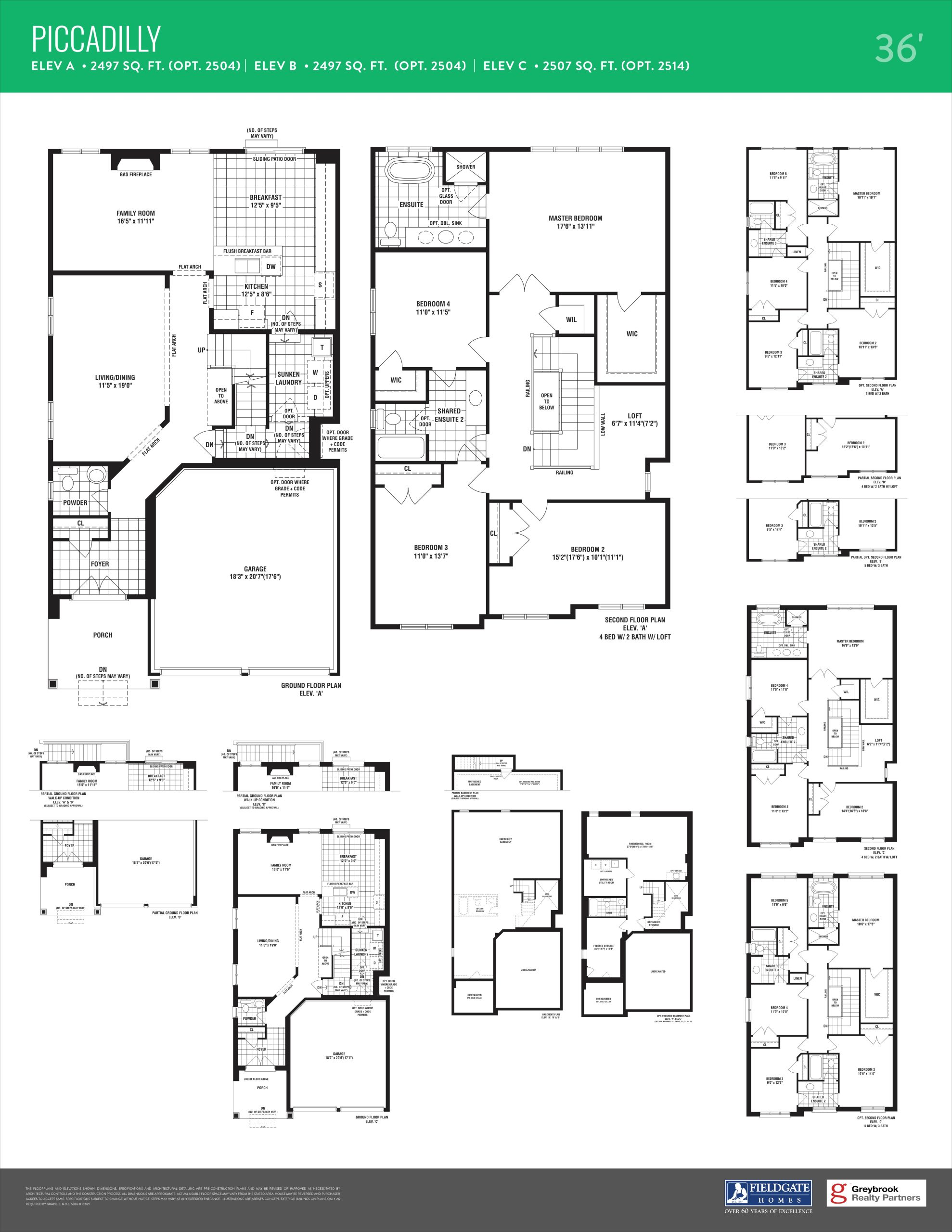 Piccadilly floor plan