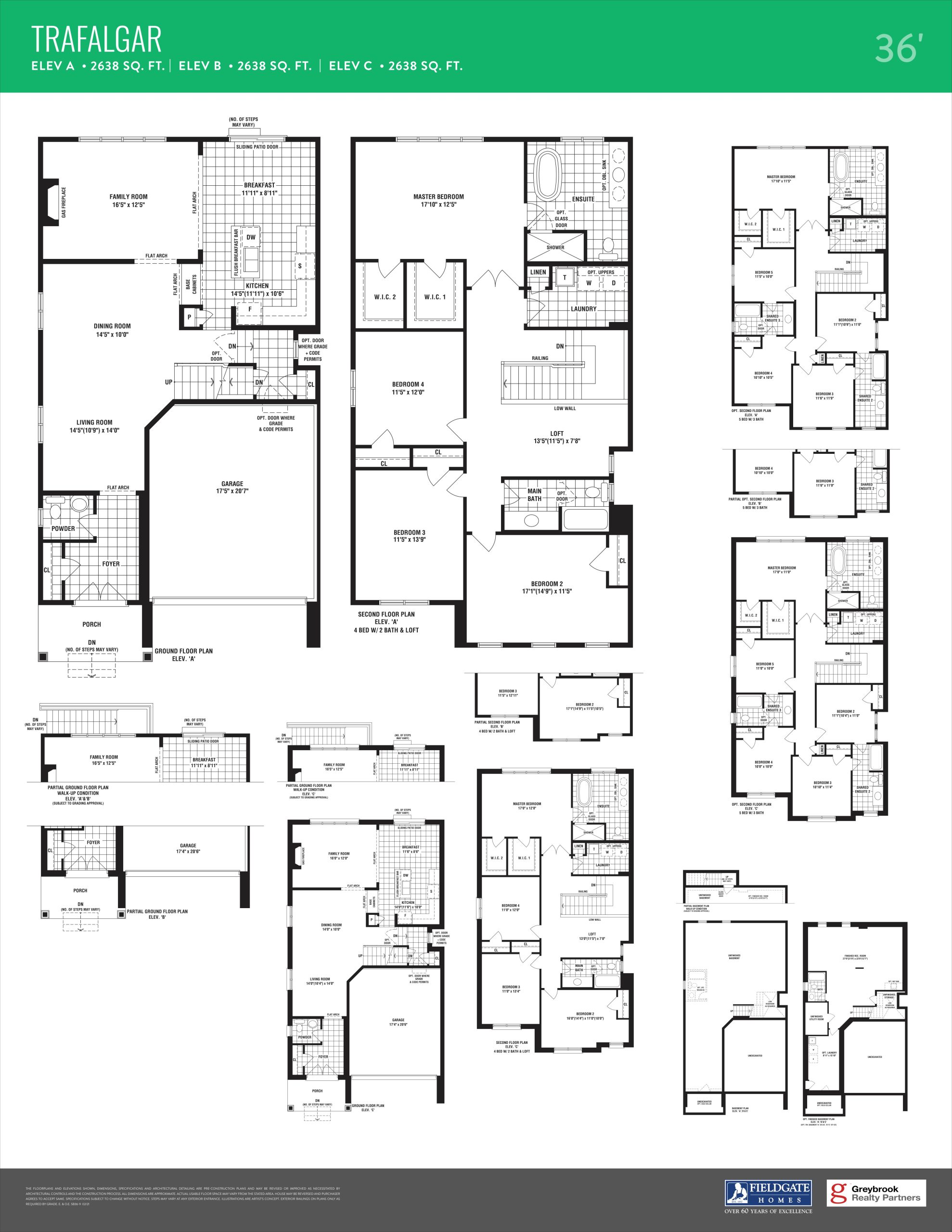 Trafalgar floor plan
