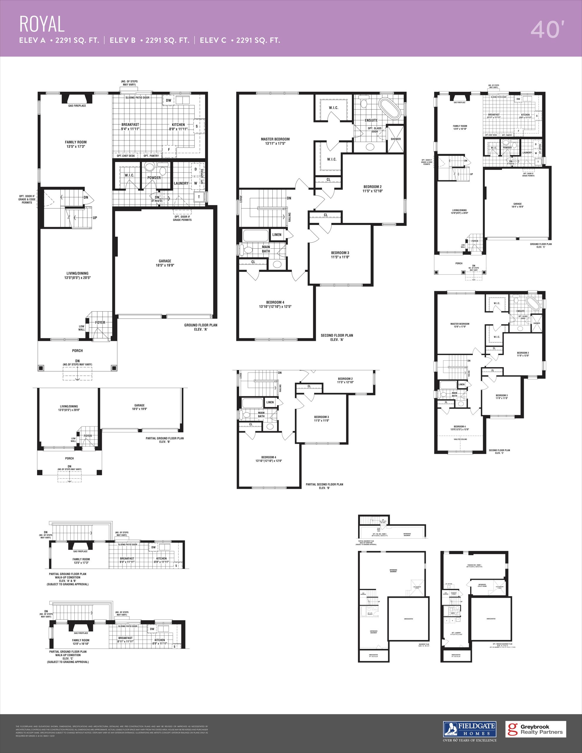 Royal floor plan