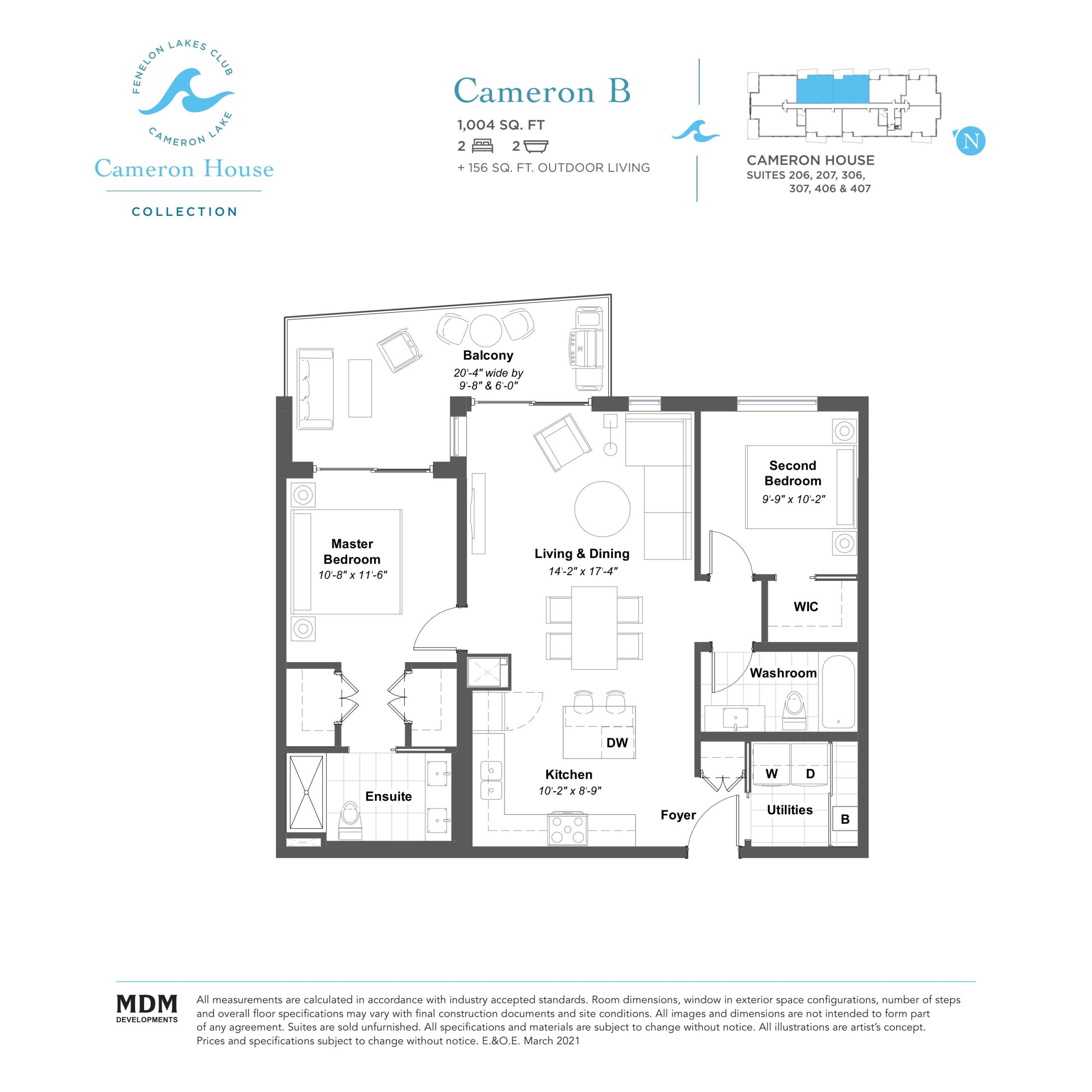 Cameron B floor plan