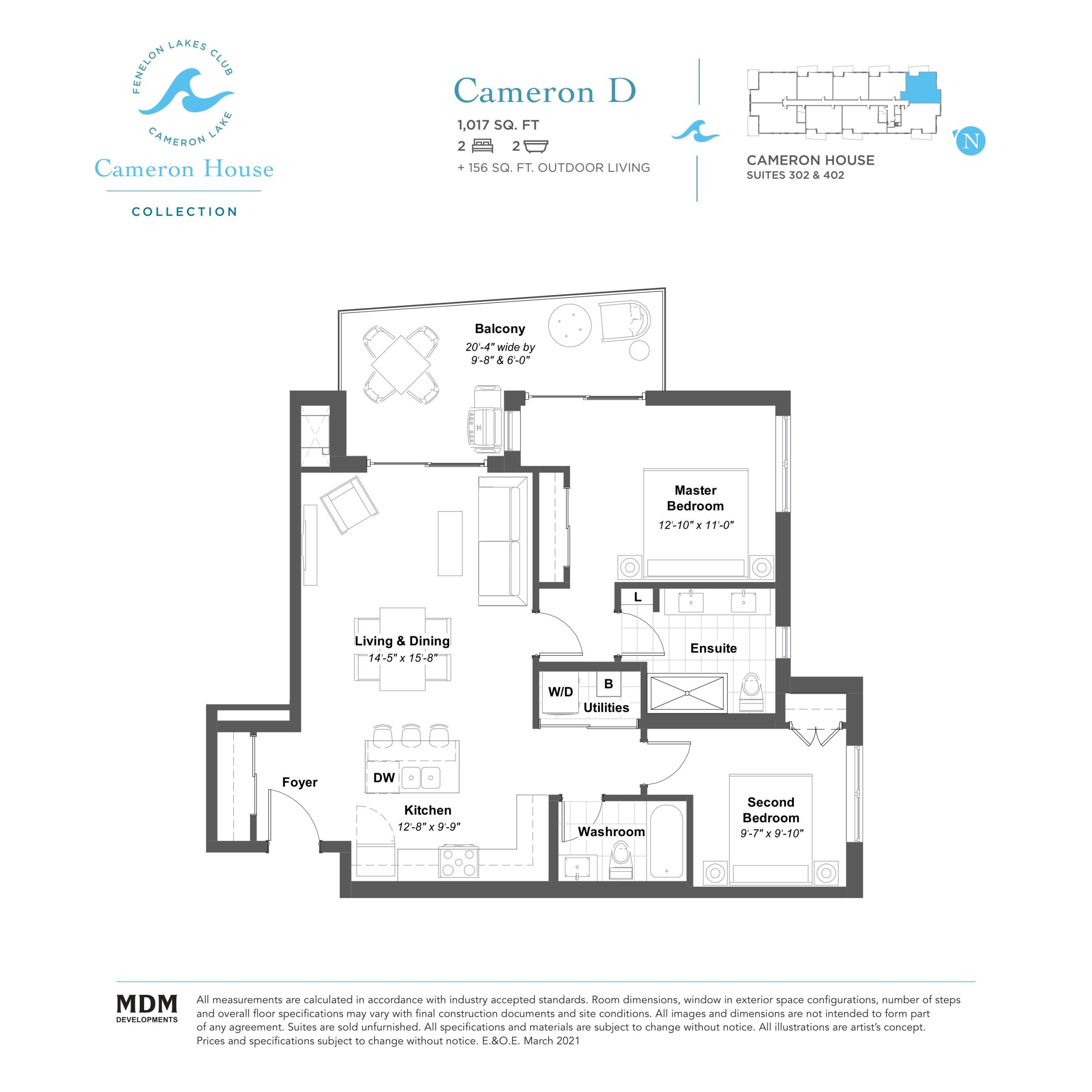Cameron D floor plan
