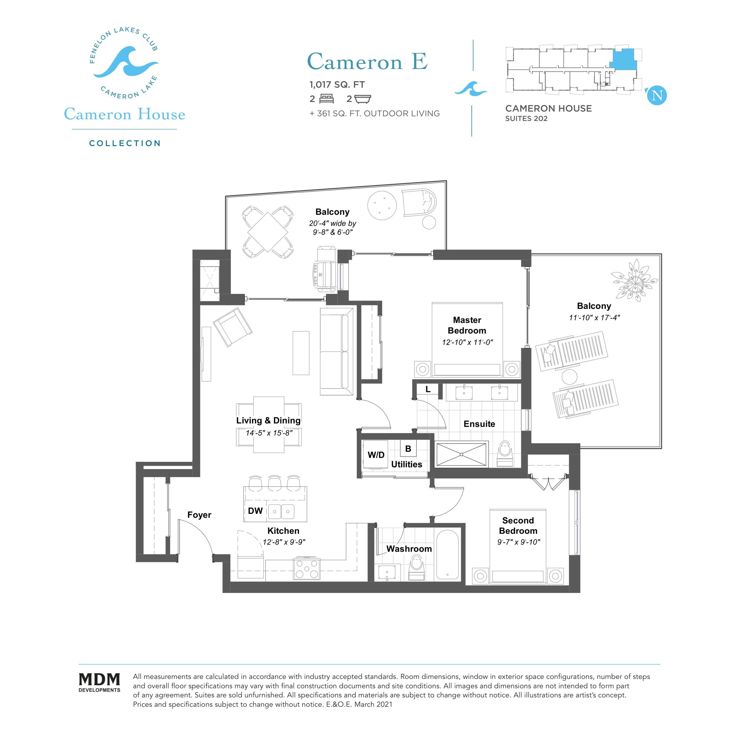 Cameron E floor plan