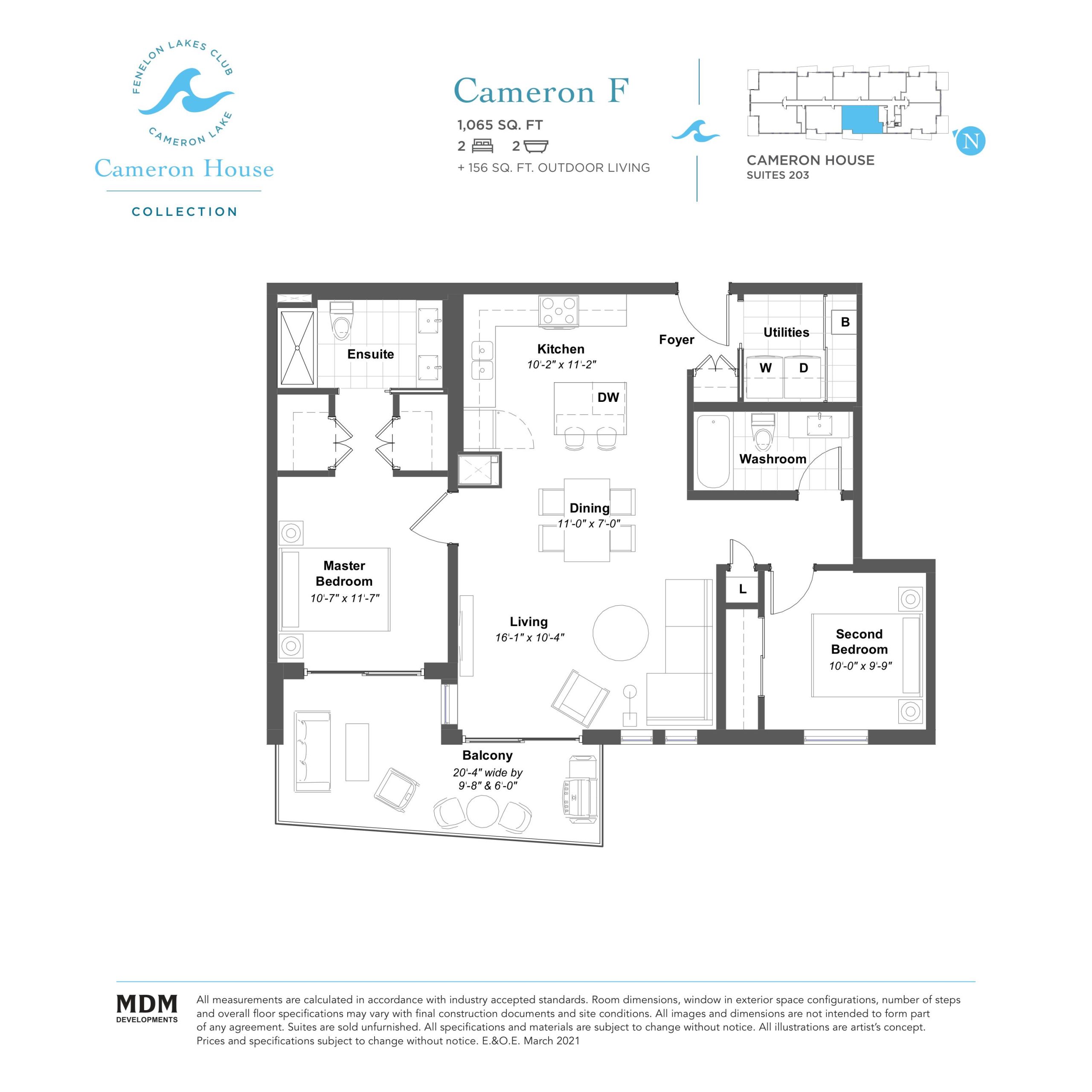 Cameron F floor plan