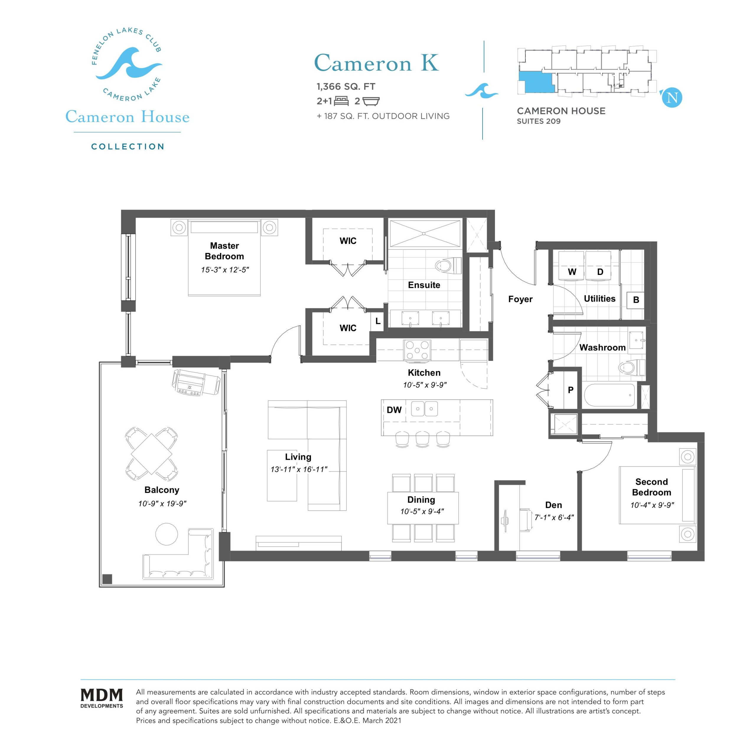 Cameron K floor plan