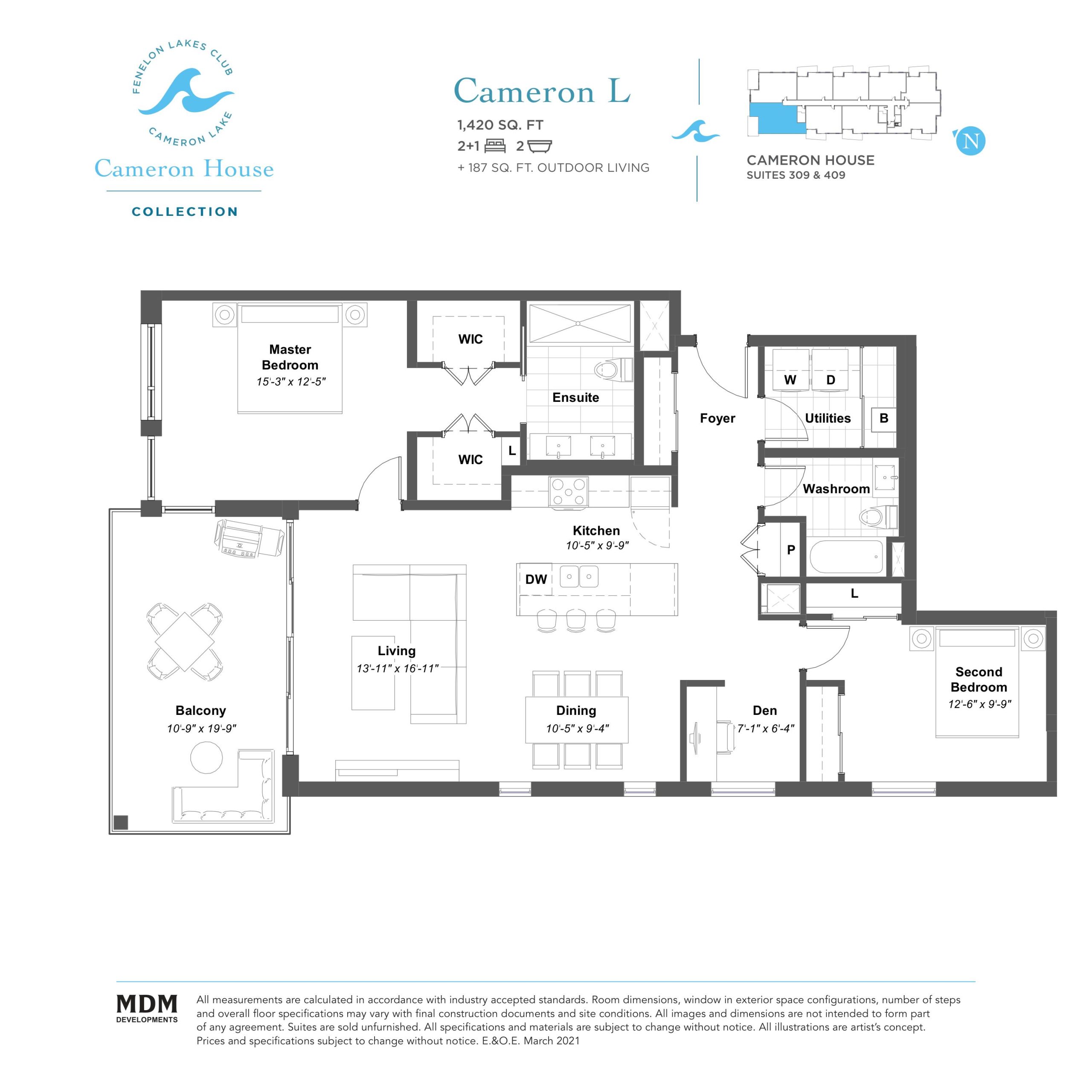 Cameron L floor plan