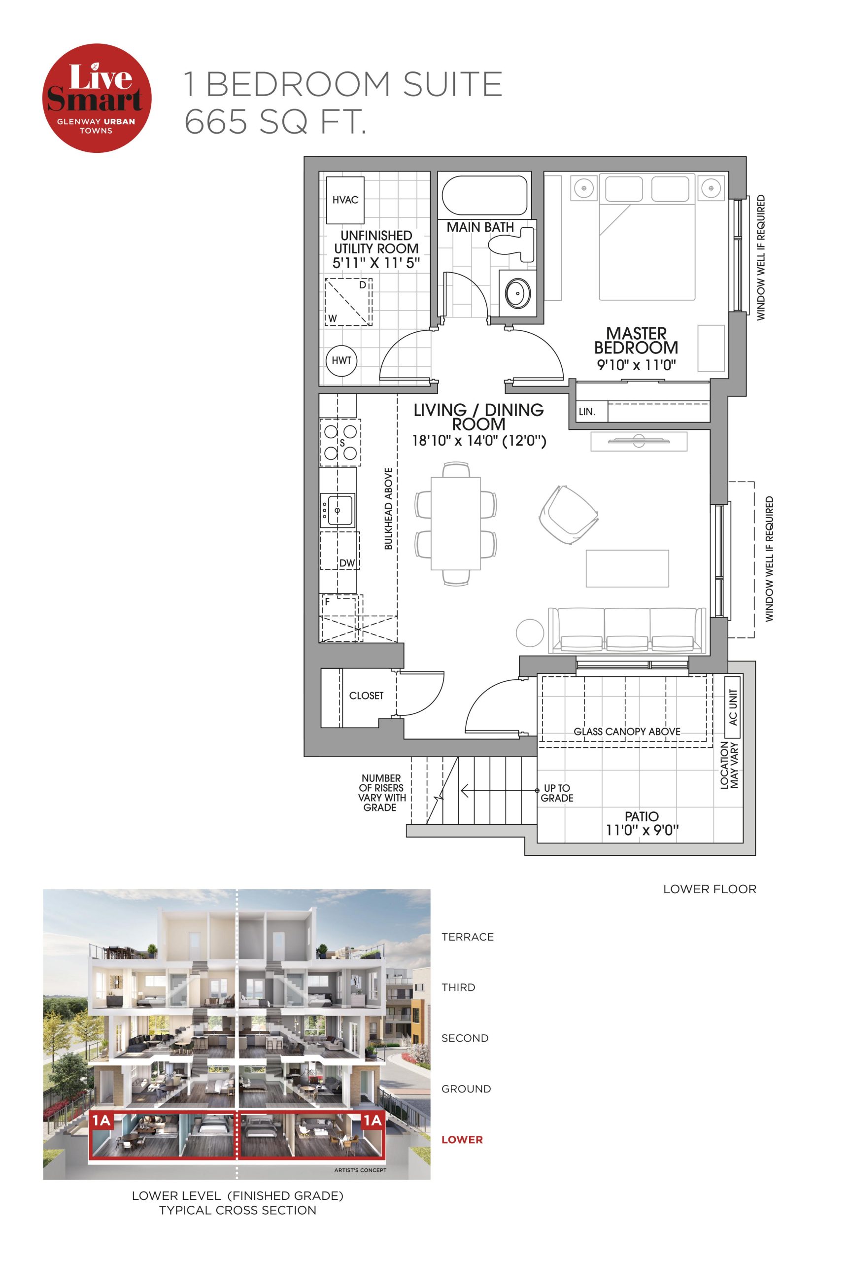 1A floor plan
