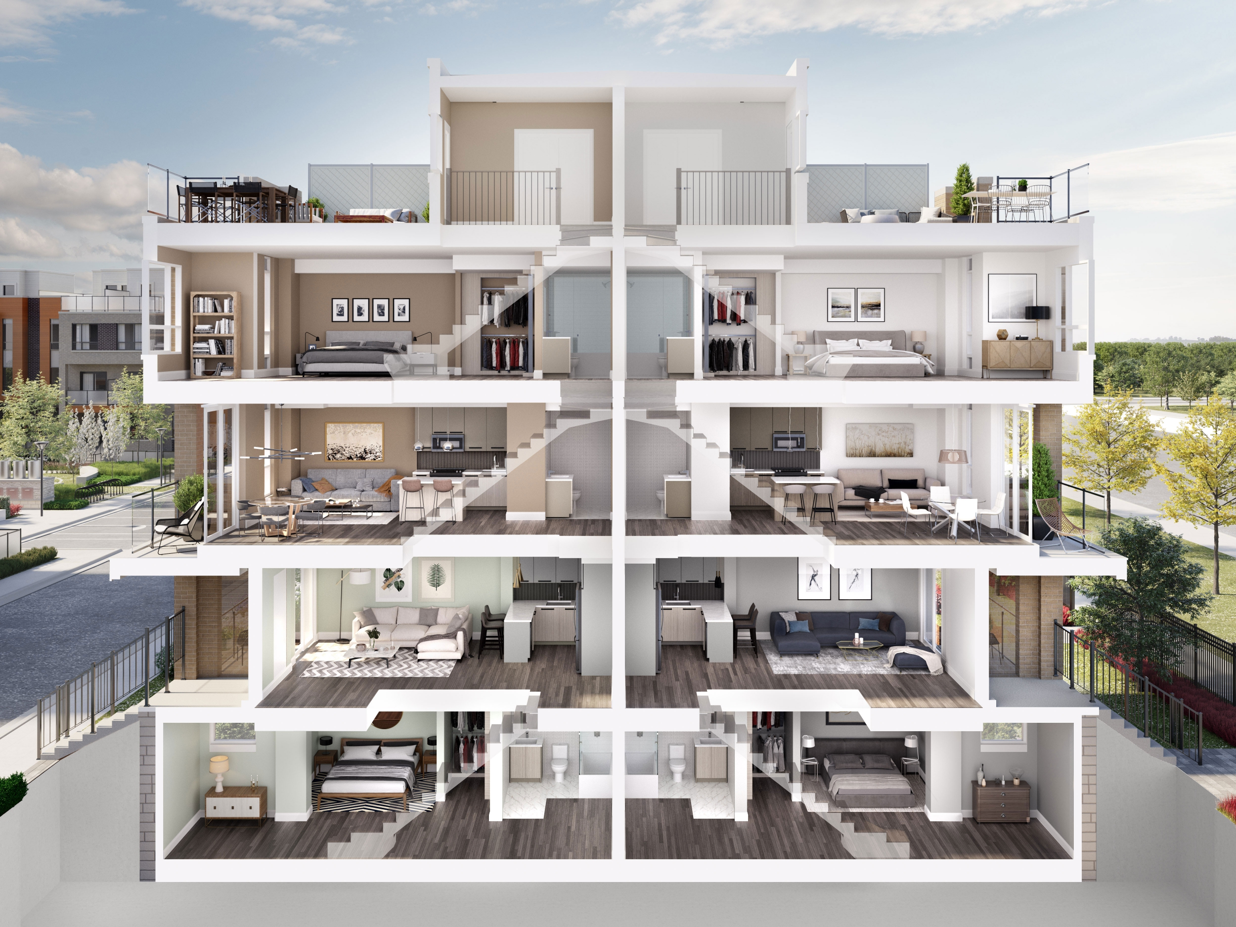 Glenway Urban in Newmarket — rendering 7