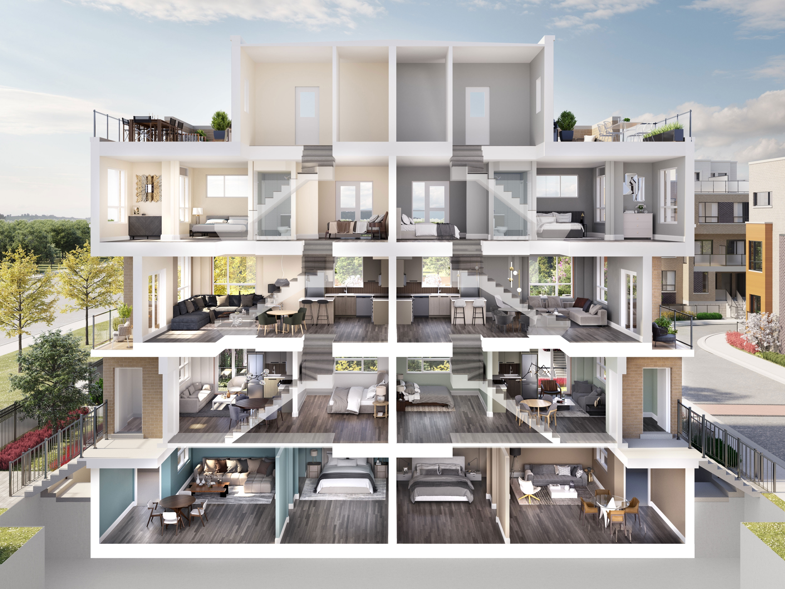 Glenway Urban in Newmarket — rendering 8