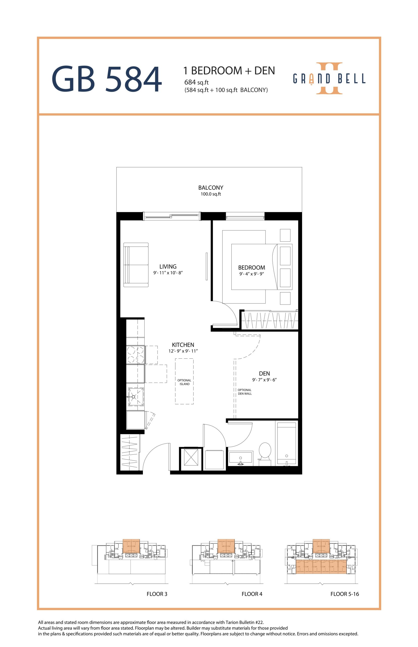 GB 584 floor plan