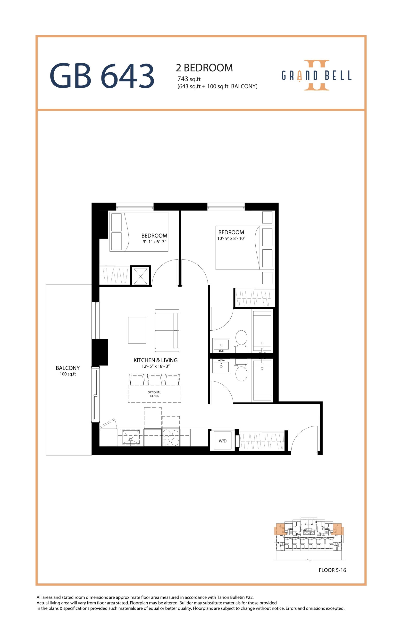 GB 643 floor plan